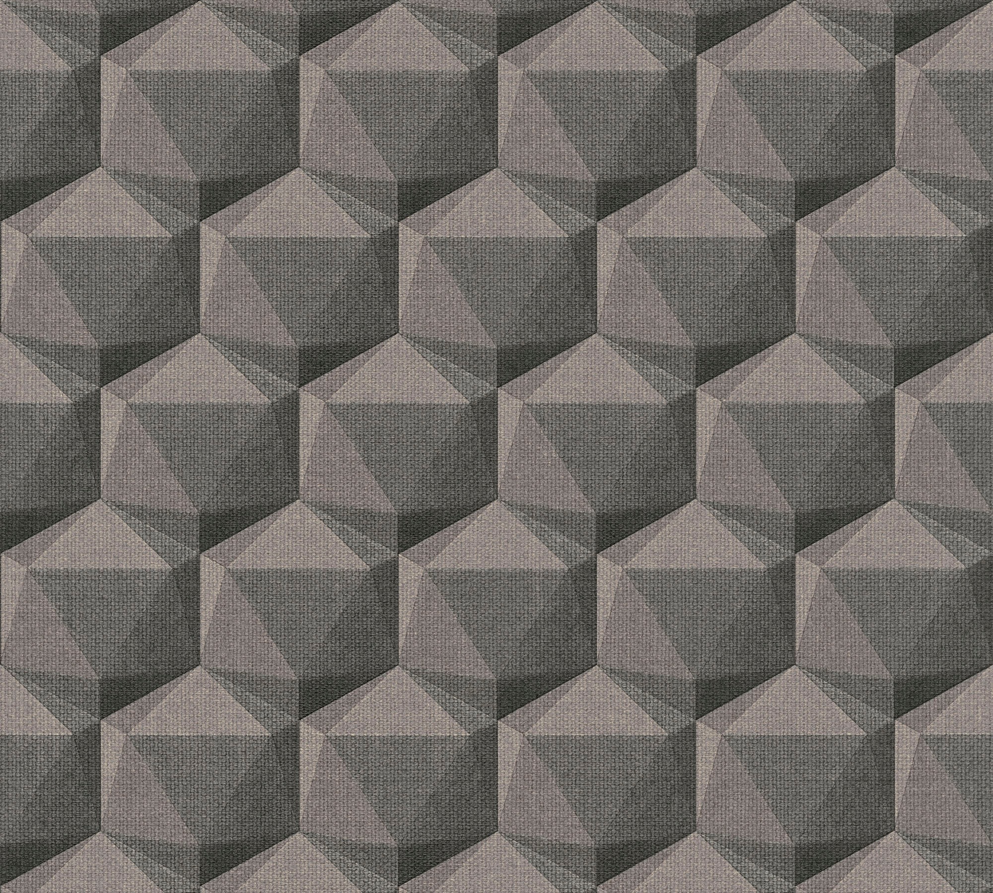 A.S. Création Vliestapete »Nara Grafisch 3D Effekt«, matt-gemustert-neutral, 3D Muster Grafiktapete Tapeten Wohnzimmer Schlafzimmer Küche Flur Büro