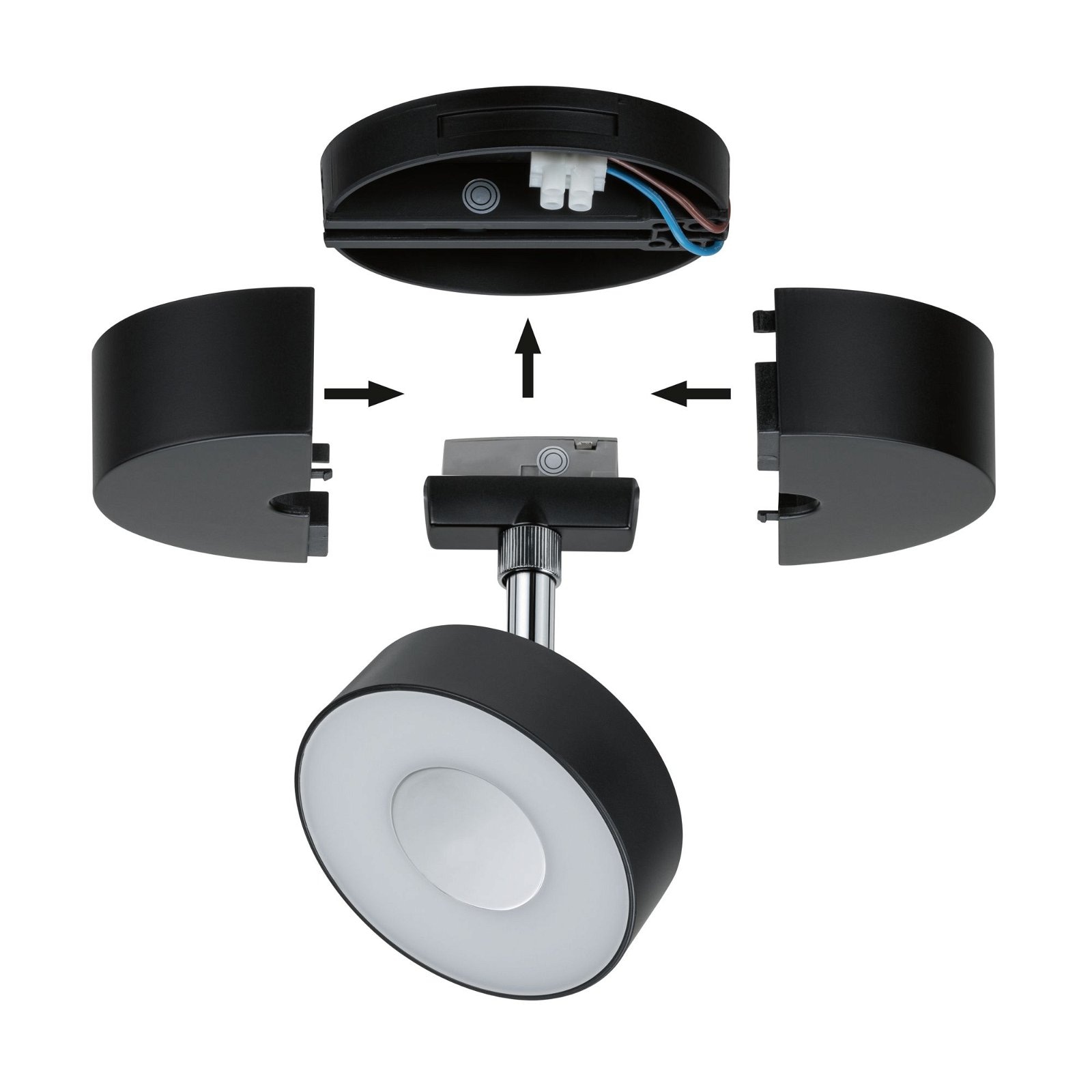 Paulmann Schienensystem-Leuchten »URail Schienenspot Base Einzelspot max. 50W 230V«