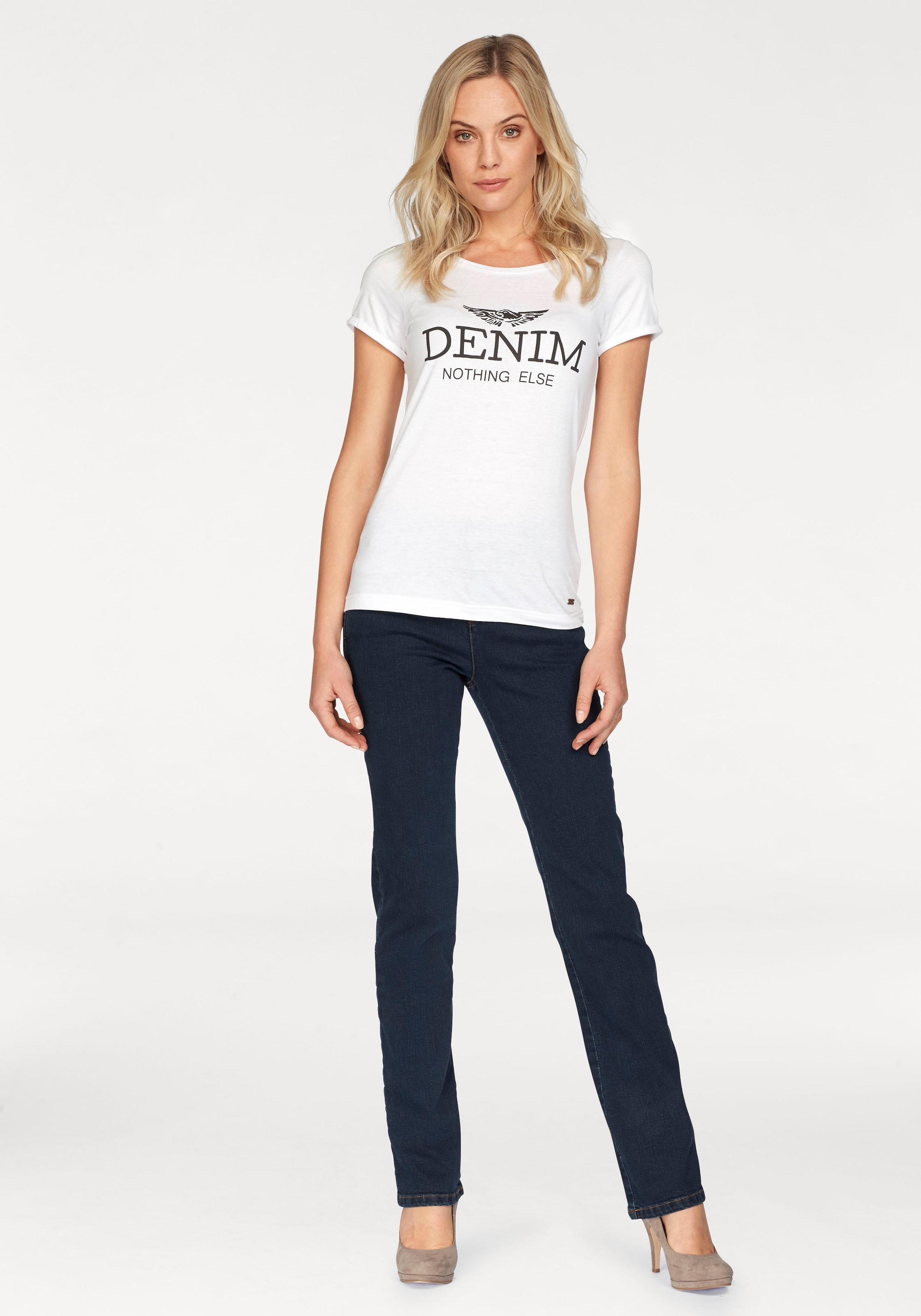 Arizona Gerade Jeans »Comfort-Fit«, High Waist