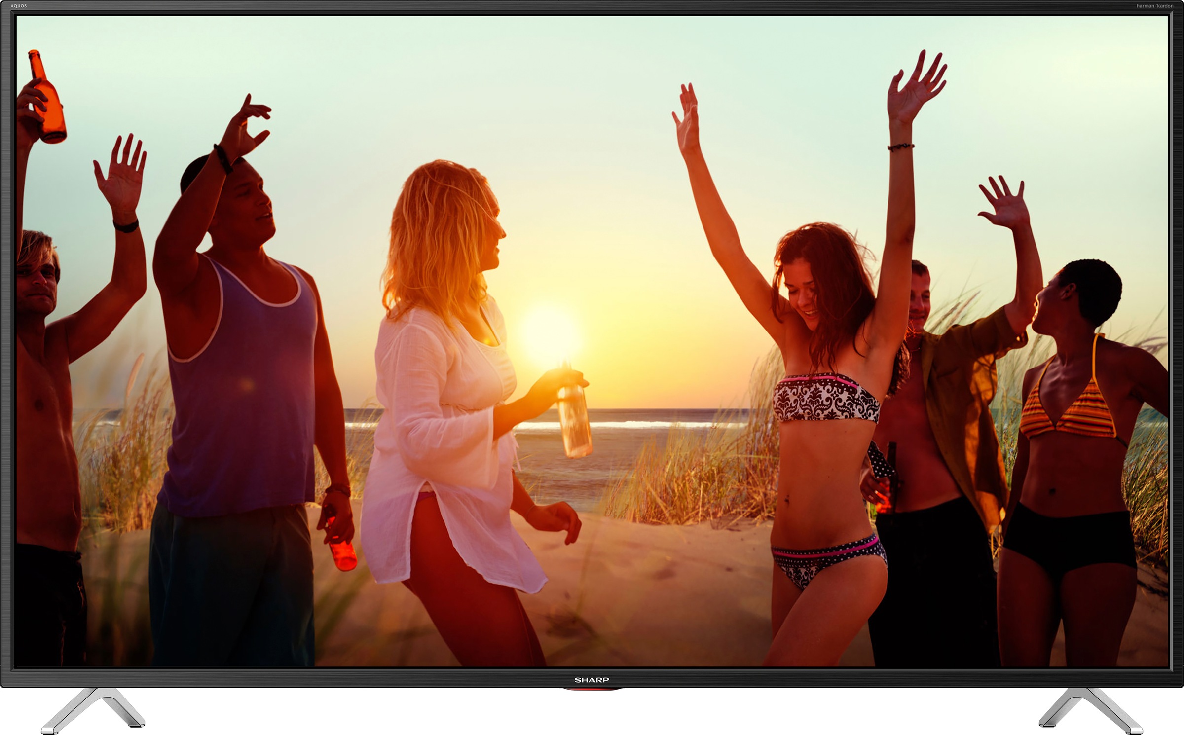 TV Sharp HD, 126 Zoll, Raten 4K auf cm/50 kaufen »4T-C50BLx«, Ultra LED-Fernseher Smart-TV-Android