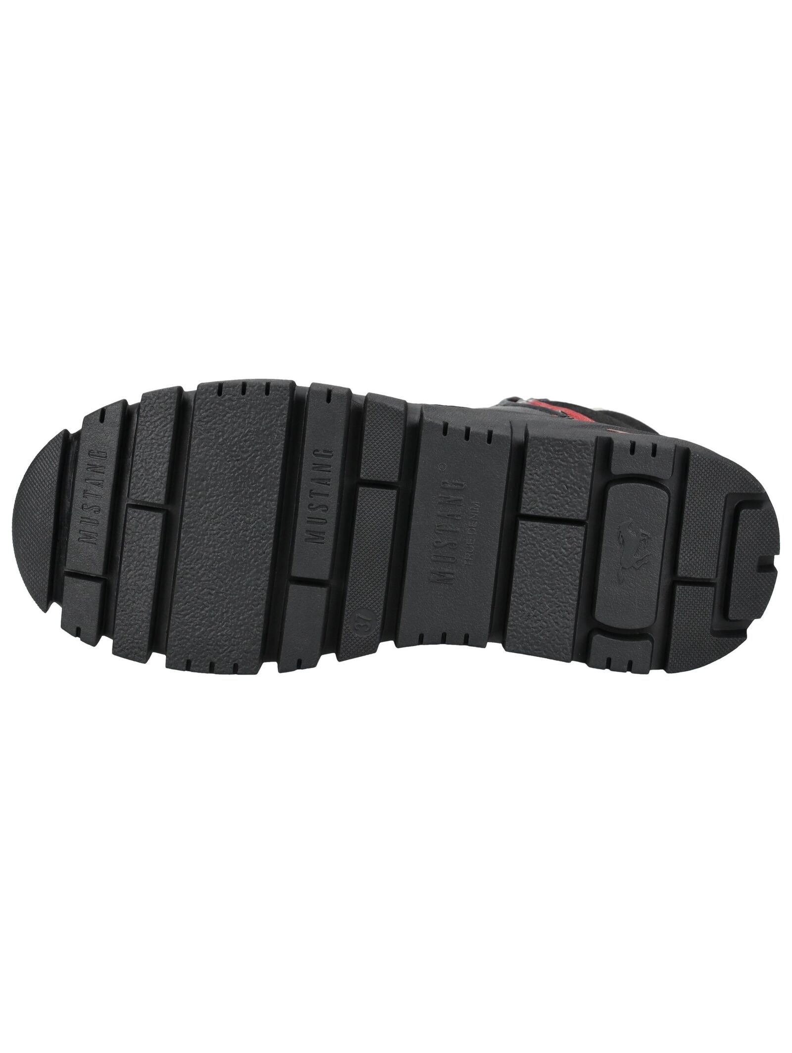 Mustang Shoes Schnürstiefelette »Mustang Shoes Stiefelette Lederimitat«