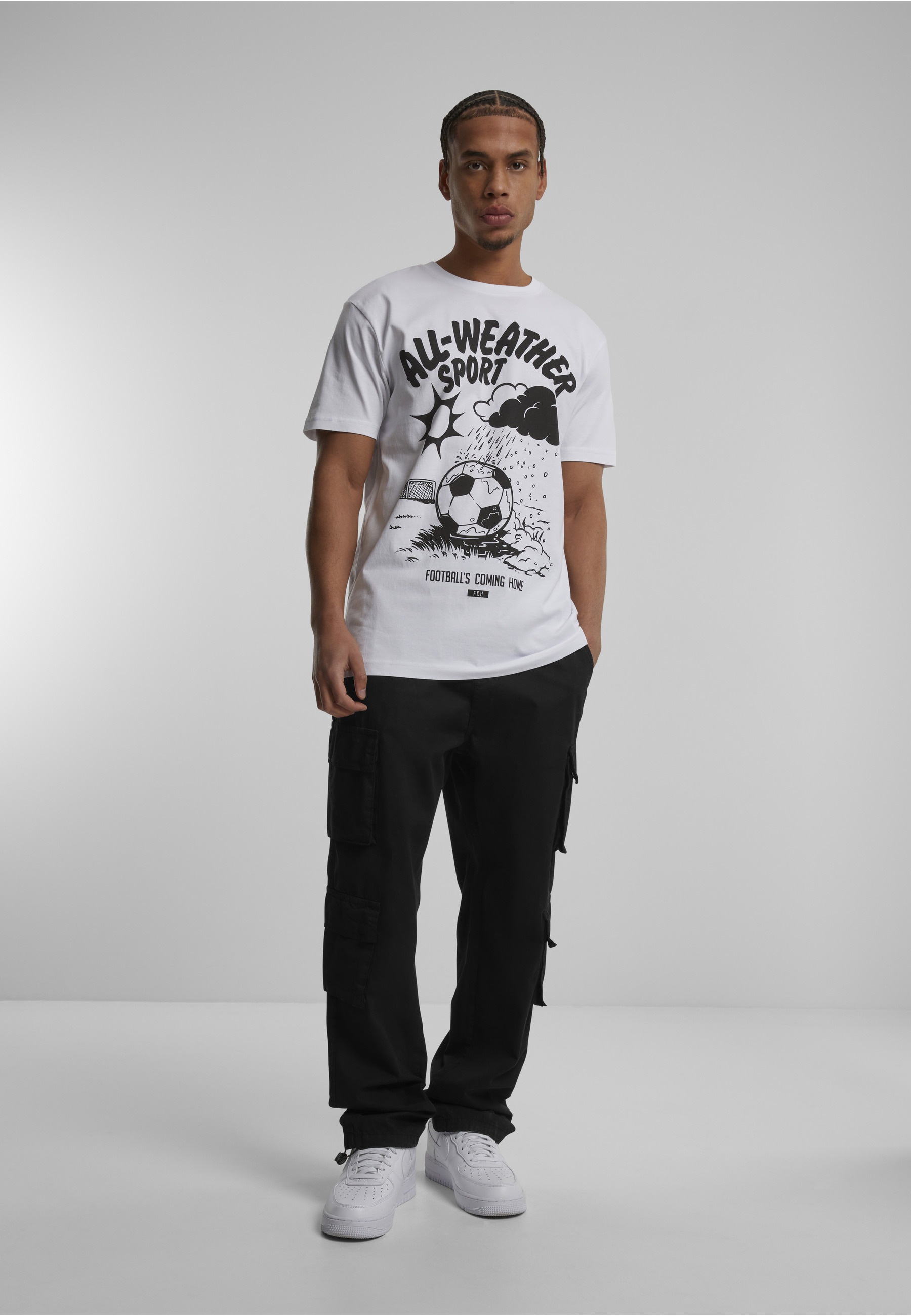 Merchcode T-Shirt »Merchcode Footballs Coming Home All Weather Sports Tee« 1 Stk.