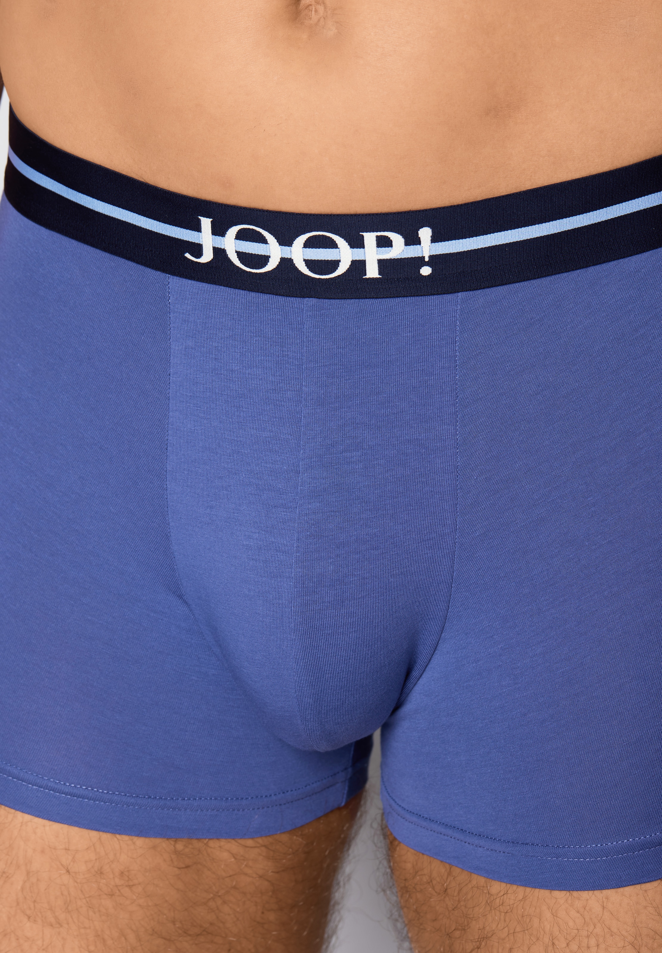 JOOP! Boxershorts »Everyday« 2er Pack,  ohne Eingriff, elastischer Logobund, Baumwollmix