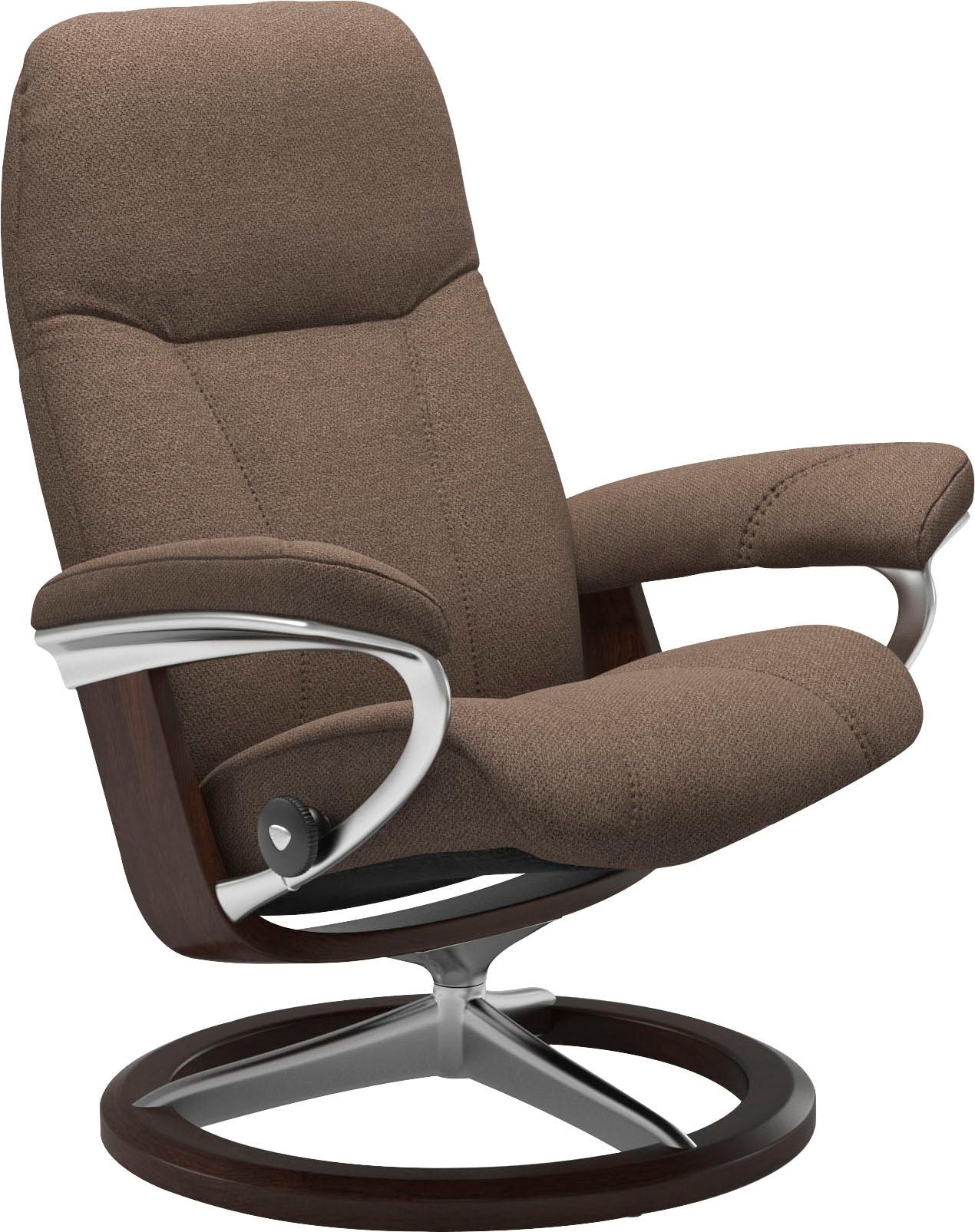Stressless® Relaxsessel »Consul«, mit Signature Base, Größe S, Gestell Brau günstig online kaufen