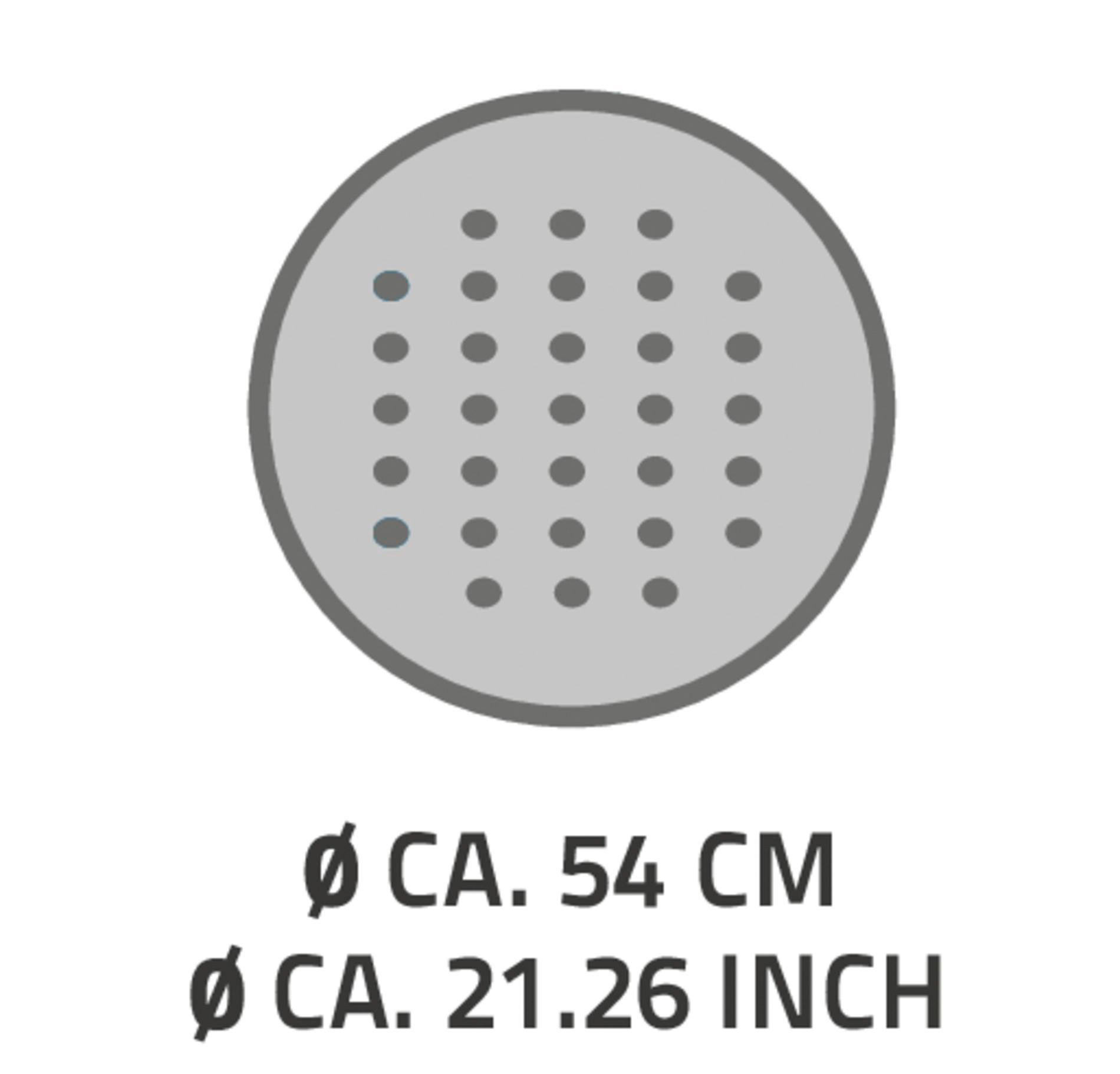 Ridder Duscheinlage »Lense«, ca. Ø 54 cm