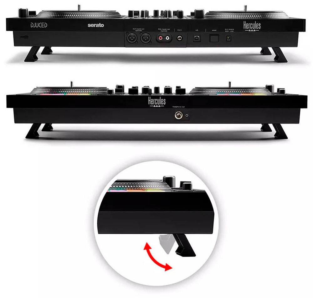 HERCULES DJ Controller »Inpulse T7 White Editio retail«