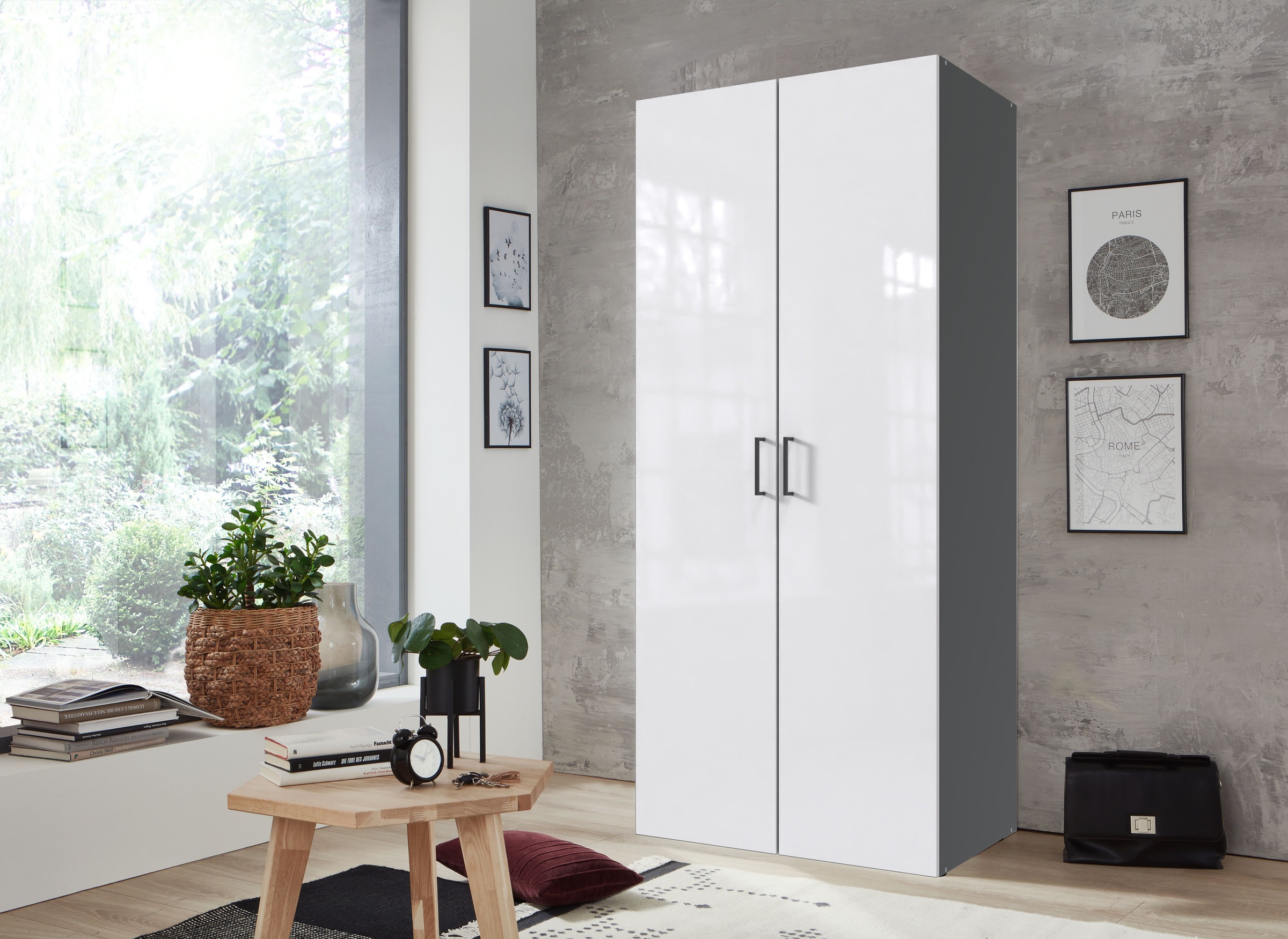 Wimex Kleiderschrank »Mugano, in 5 Breiten und 2 Höhen, Made in Germany«, ( günstig online kaufen