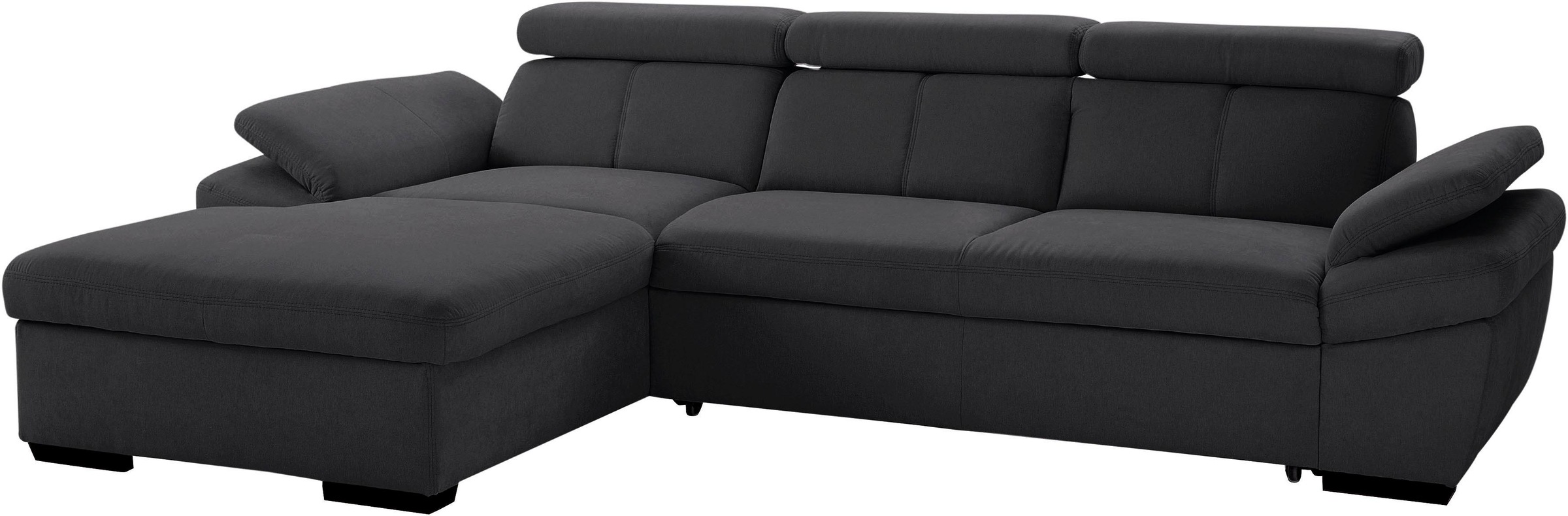 exxpo - sofa fashion Ecksofa »Salerno, inkl. Arm-& Kopfteilverstellung, beq günstig online kaufen