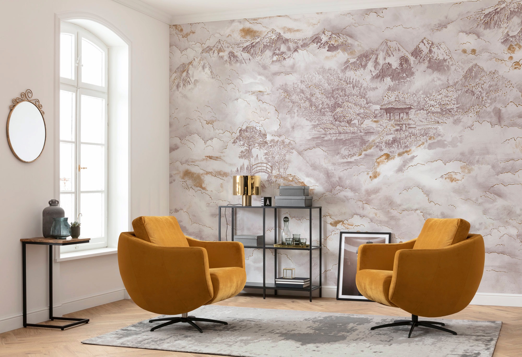 Komar Vliestapete »Digitaldruck Vlies - Kingdom - Größe 400 x 280 cm«, bedruckt, Wohnzimmer, Schlafzimmer