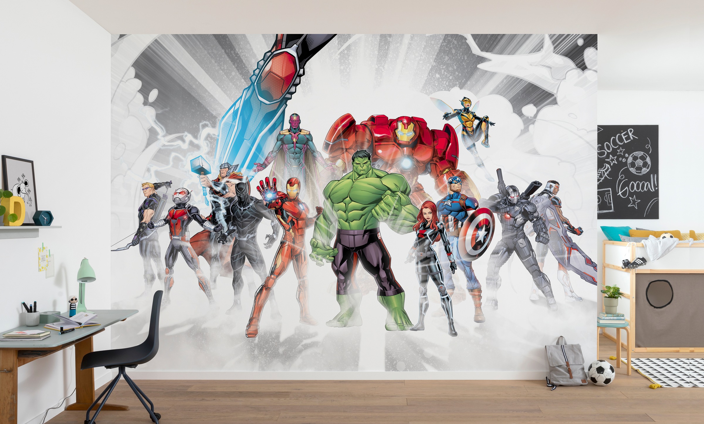 Fototapete Avengers Unite 8-4032 bunt B/H: ca. 368x254 cm günstig online kaufen