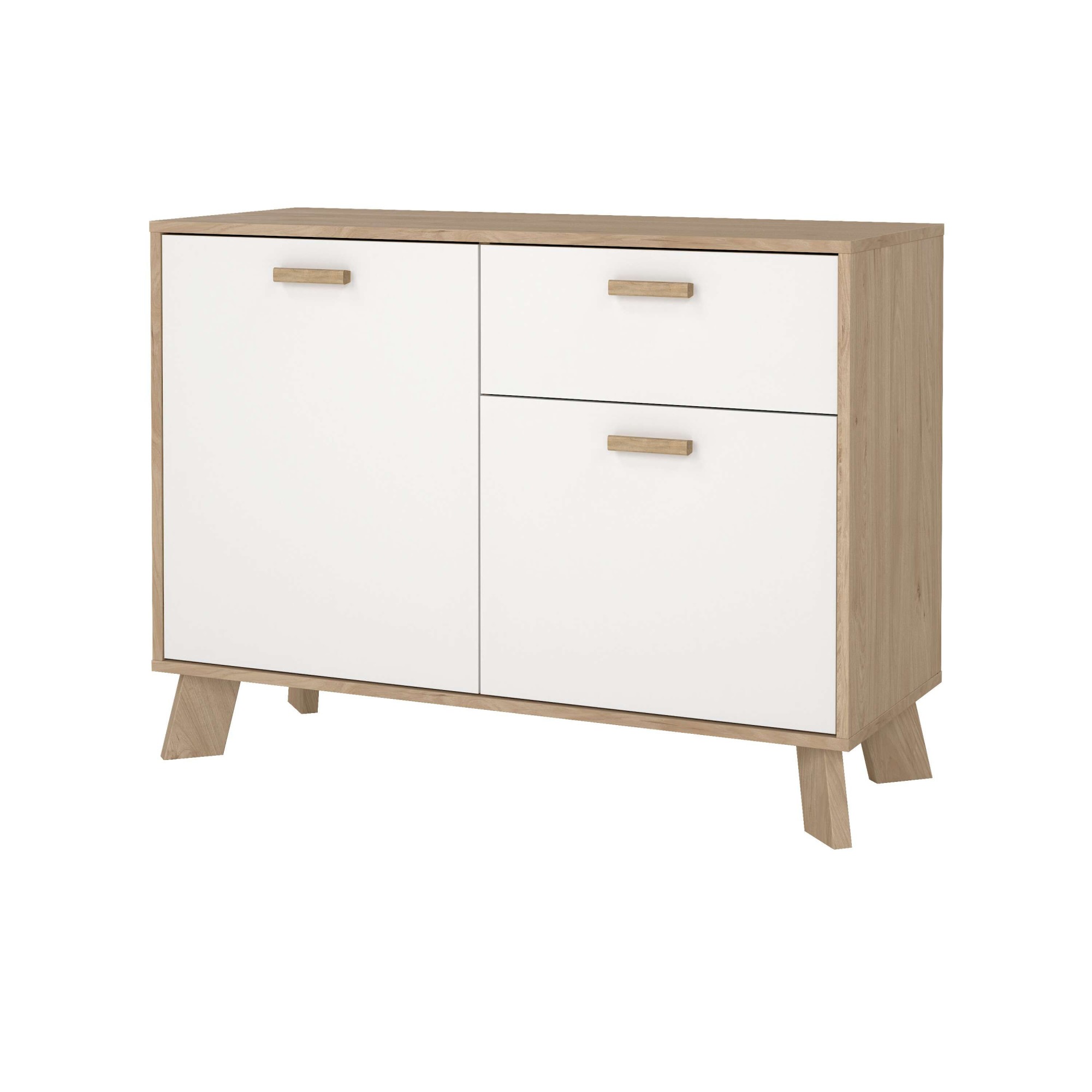andas Sideboard »Ikast, Stauraum, Schubladenschrank, Aufbewahrung«, 2 Türen und 1 Schublade, Breite 99 cm, Höhe 73 cm