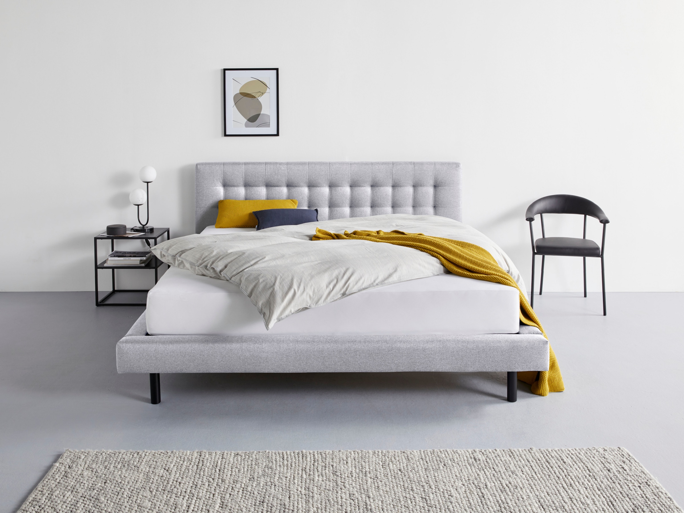 andas Polsterbett »Tobjörn«, Mit breitem Futon-Rahmen