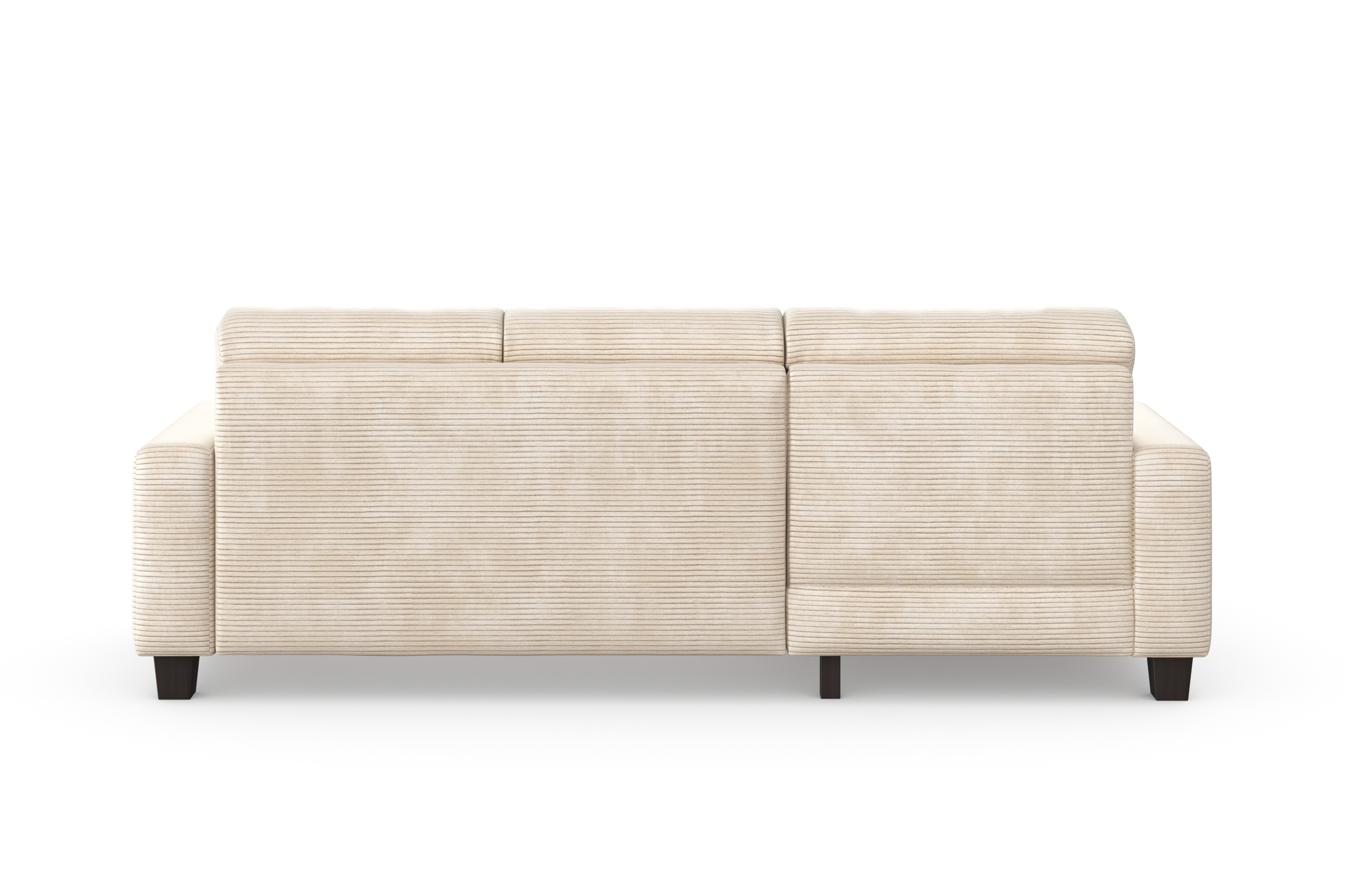 Home affaire Ecksofa »Summer L-Form«, mit Recamiere, mit oder ohne Bettfunktion und Bettkasten, Cord-Bezug