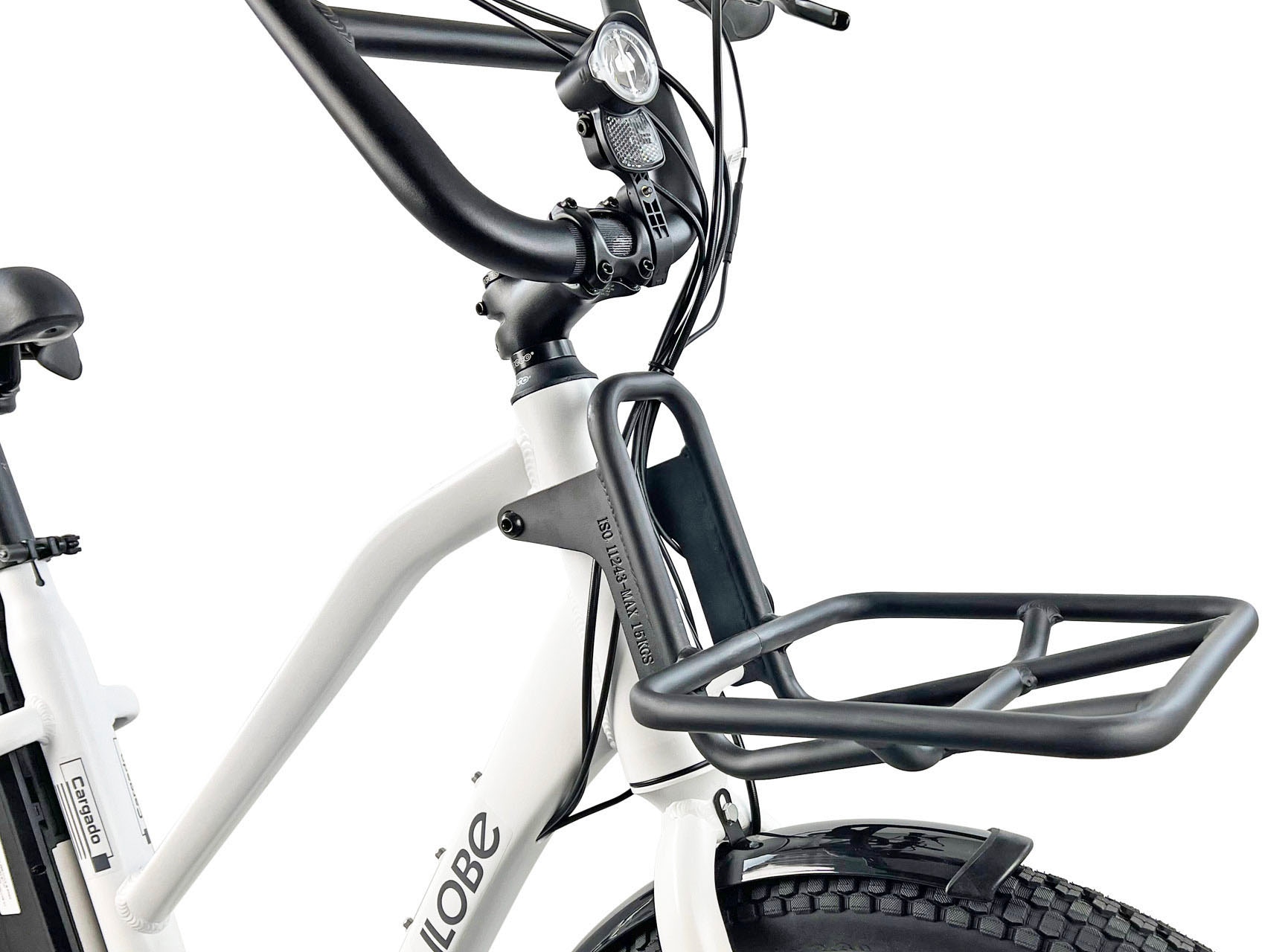 LLobe E-Bike »Cargo City E-Bike Cargado«, Shimano, Tourney, Mittelmotor 250 W