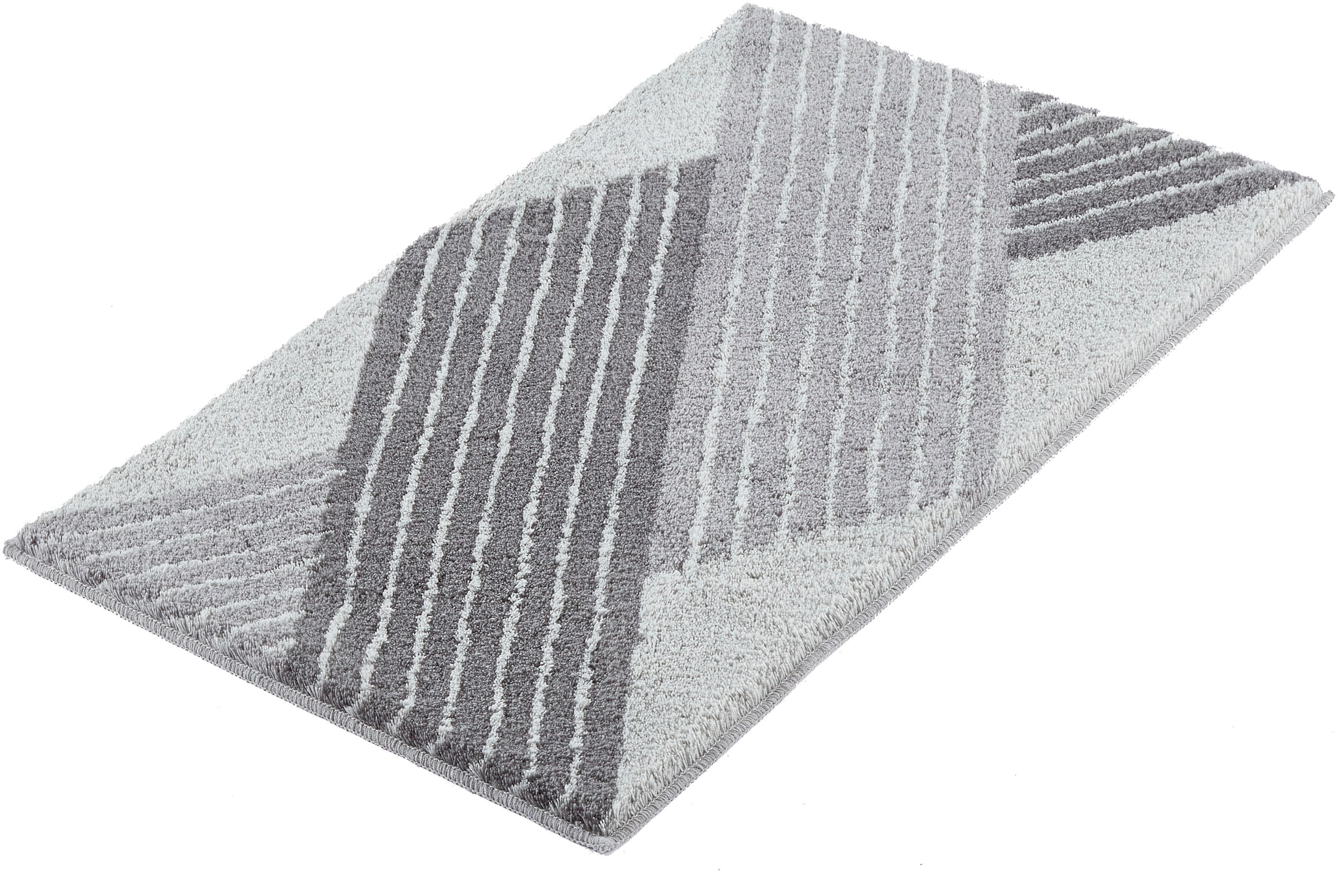 Kleine Wolke Badematte »Cross« Höhe 20 mm rutschhemmend beschichtet fußbode günstig online kaufen