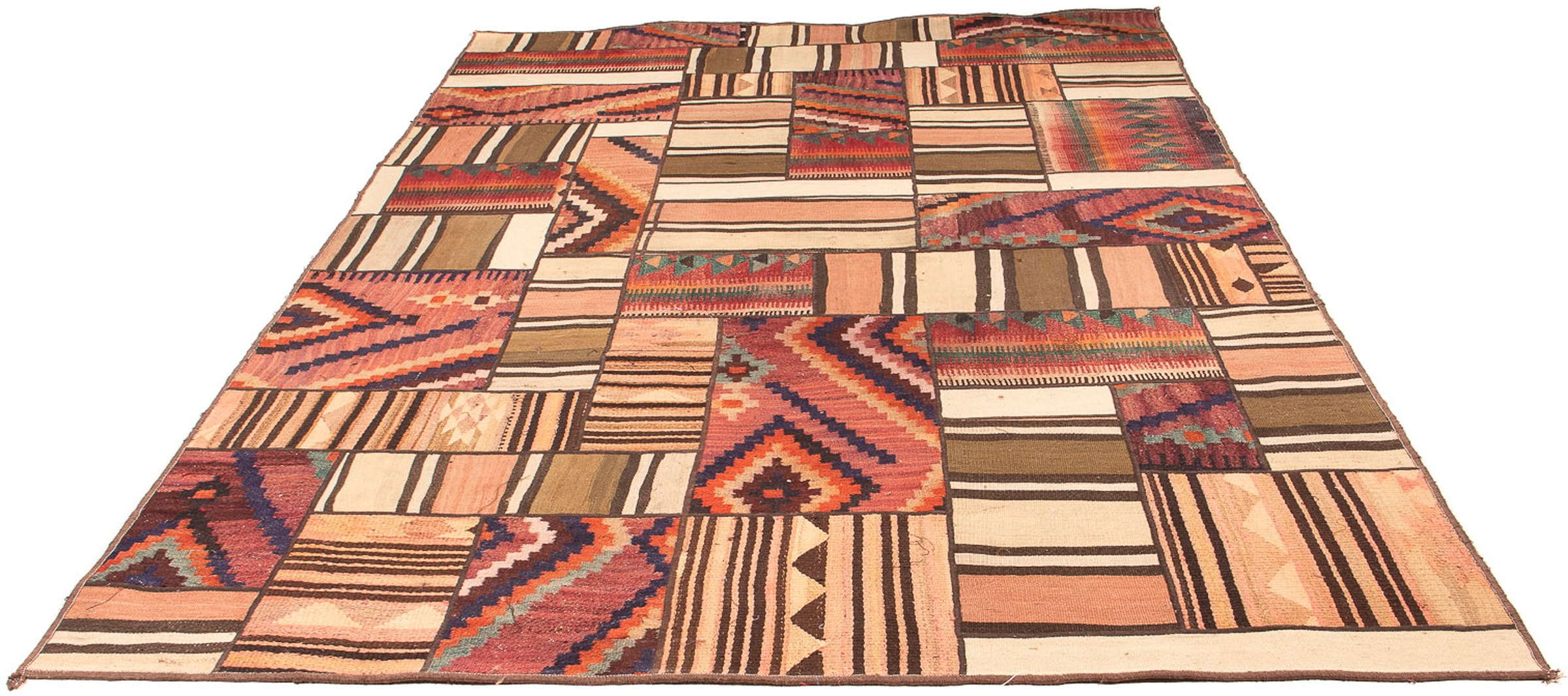 morgenland Teppich »Patchwork - 300 x 200 cm - mehrfarbig«, rechteckig, 7 m günstig online kaufen