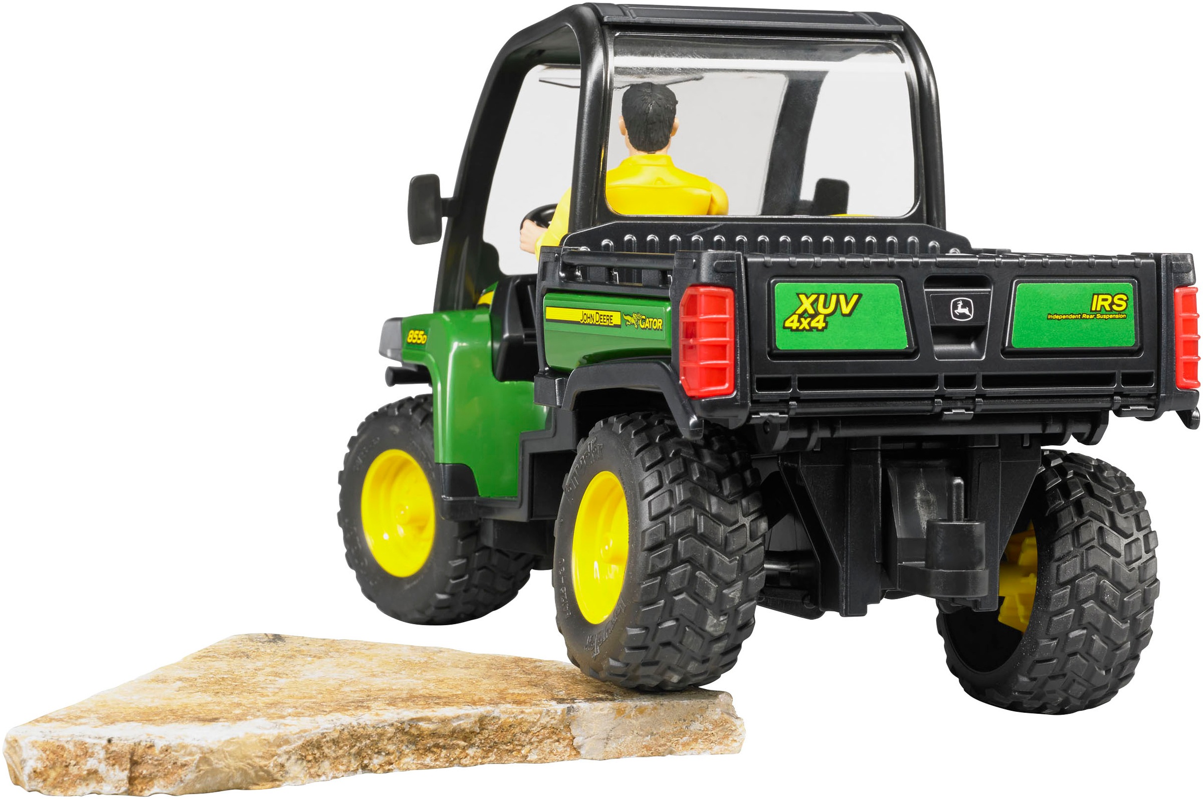 Bruder® Spielzeug-Auto »John Deere Gator XUV 855D mit Fahrer (02490)« Made in Europe