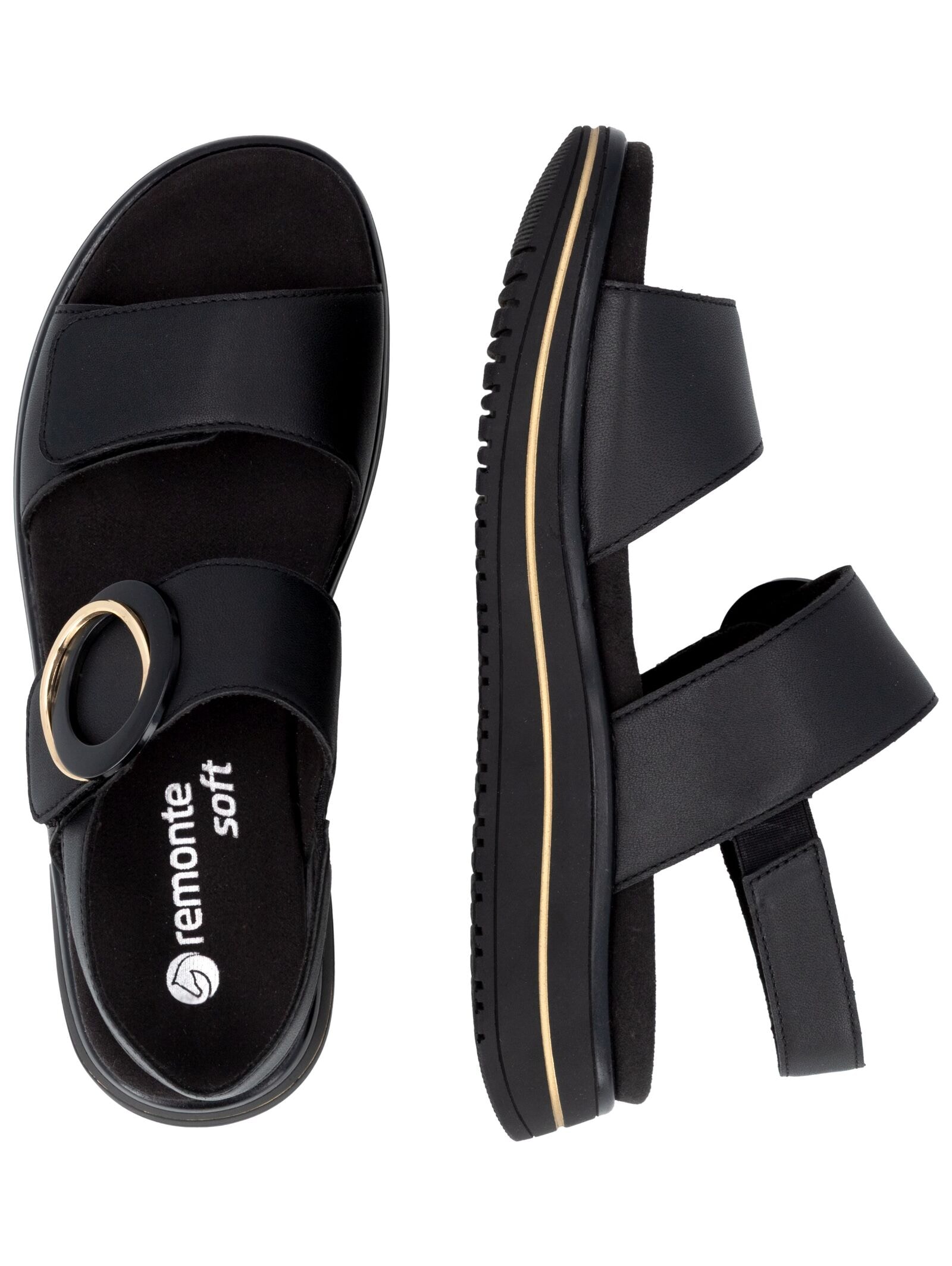 Remonte Riemchensandale »Remonte Sandalen Glattleder«