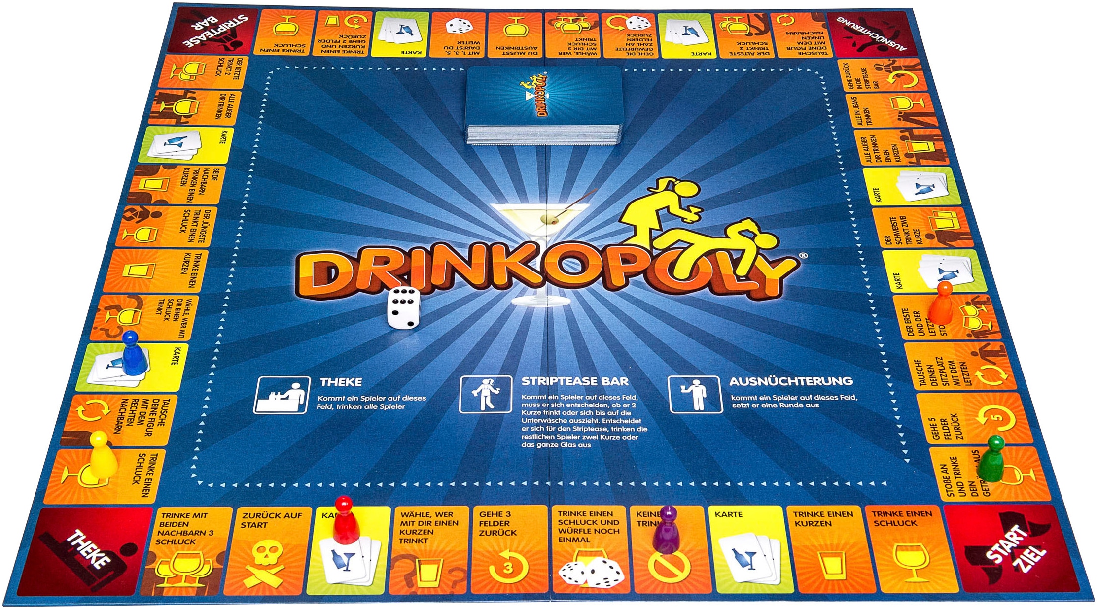 Spiel »Drinkopoly«