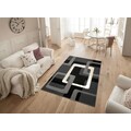my home Teppich »Maxim«, rechteckig, 13 mm Höhe, Hoch-Tief-Effekt, Kurzflor, 3D-Design, ideale Teppiche für Wohnzimmer, Schlafzimmer, Esszimmer