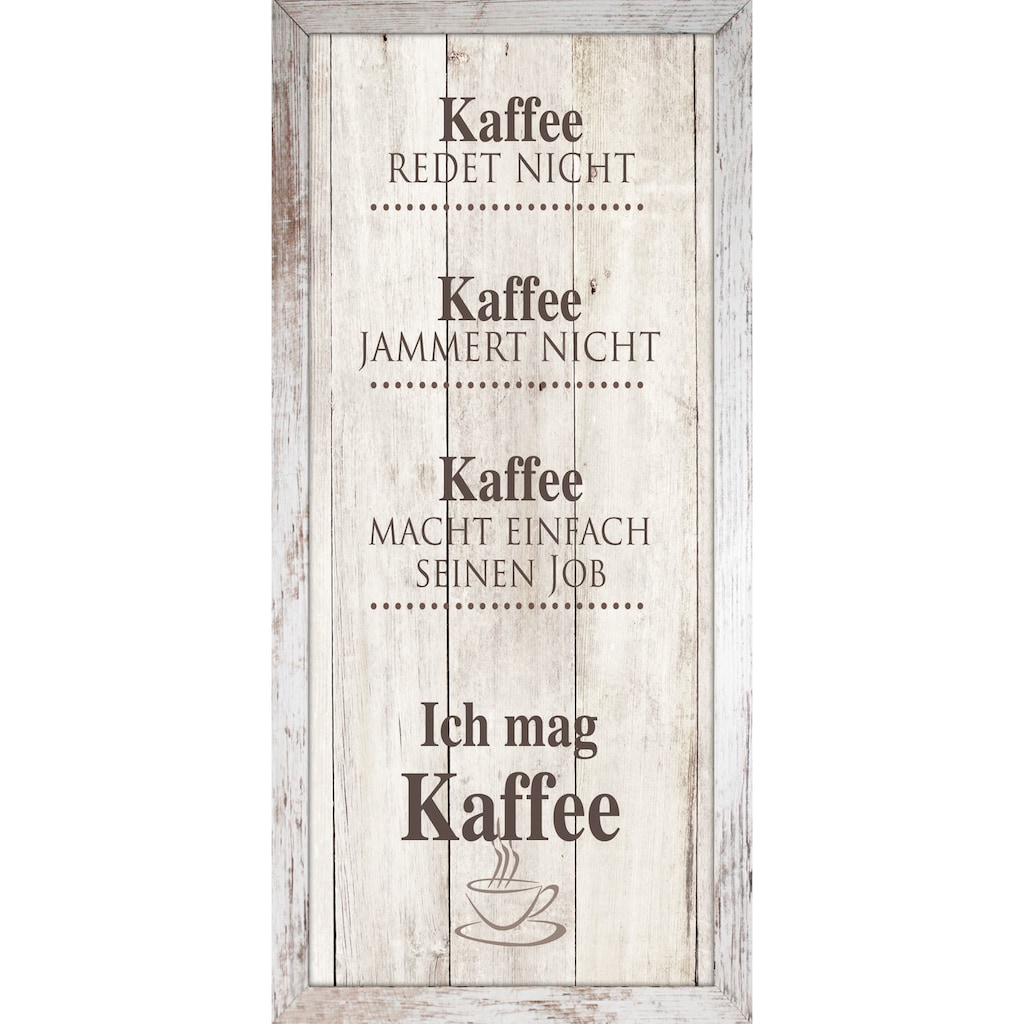 Bönninghoff Bild mit Rahmen »Kaffee«, (1 St.)
