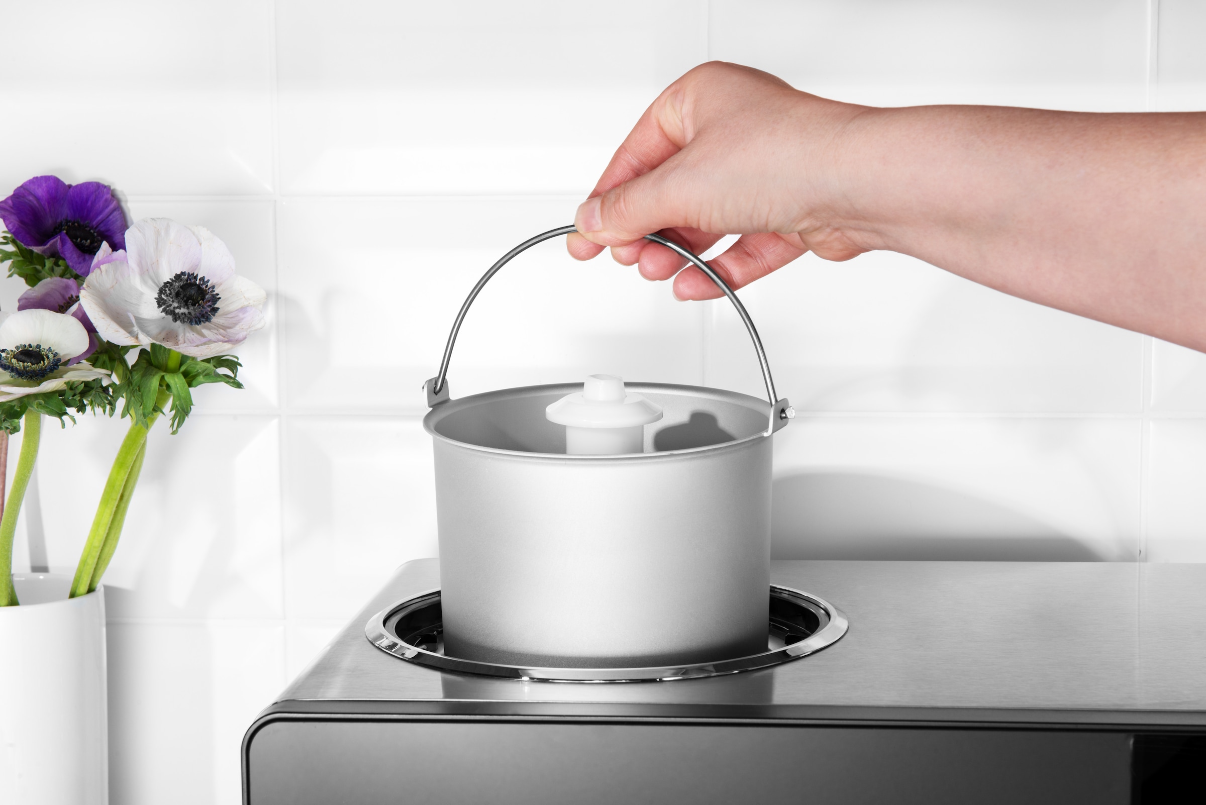 Gastroback Eismaschine »42900, Design Advanced Control«, 150 W, 2-in-1 Eismaschine und Joghurtbereiter