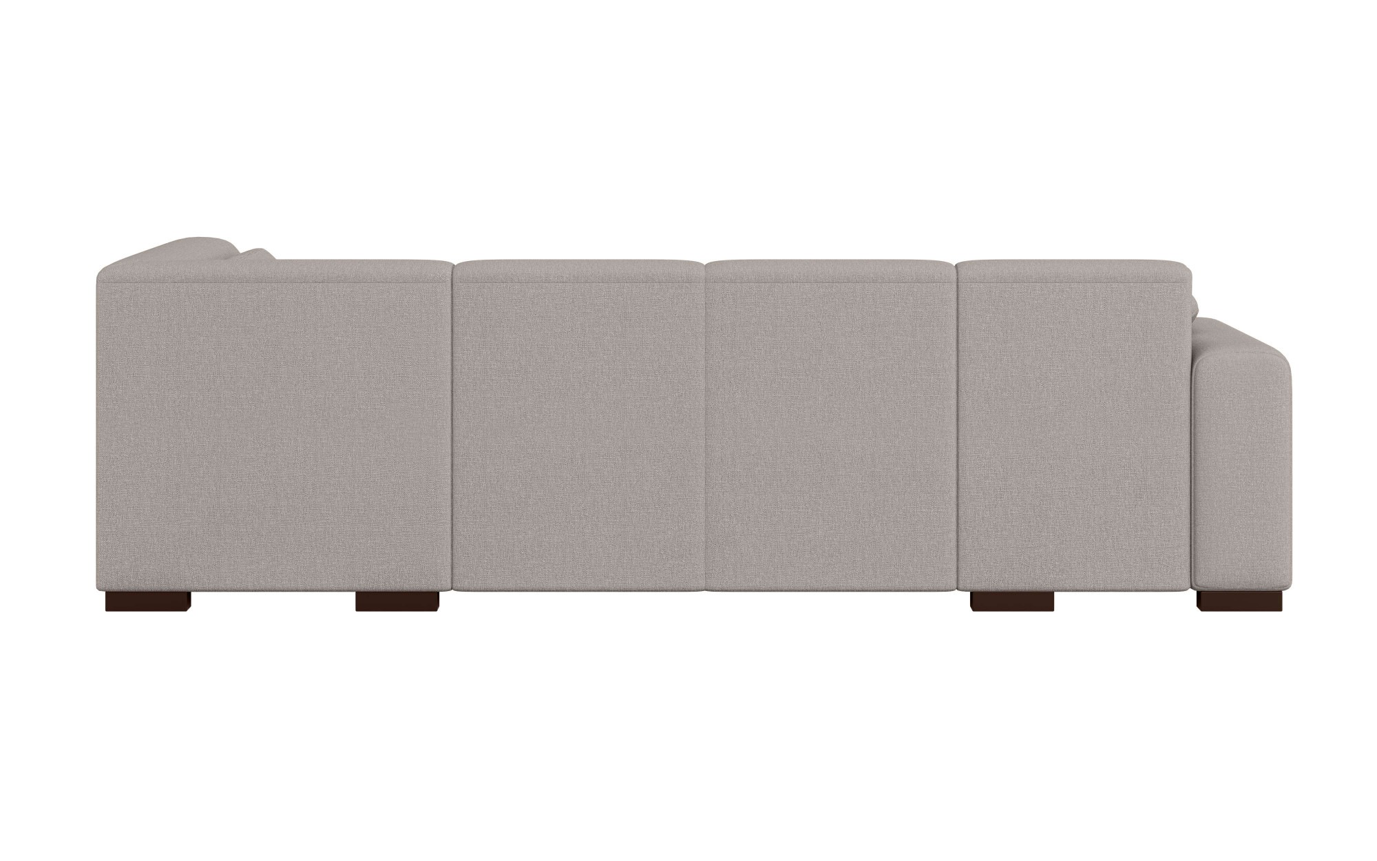 Home affaire Wohnlandschaft »BORNHOLM U-Form mit Recamiere rechts/links, B/T/H: 300/162/85 cm«, U-Form mit Wellenunterfederung, Recamiere rechts oder links bestellbar