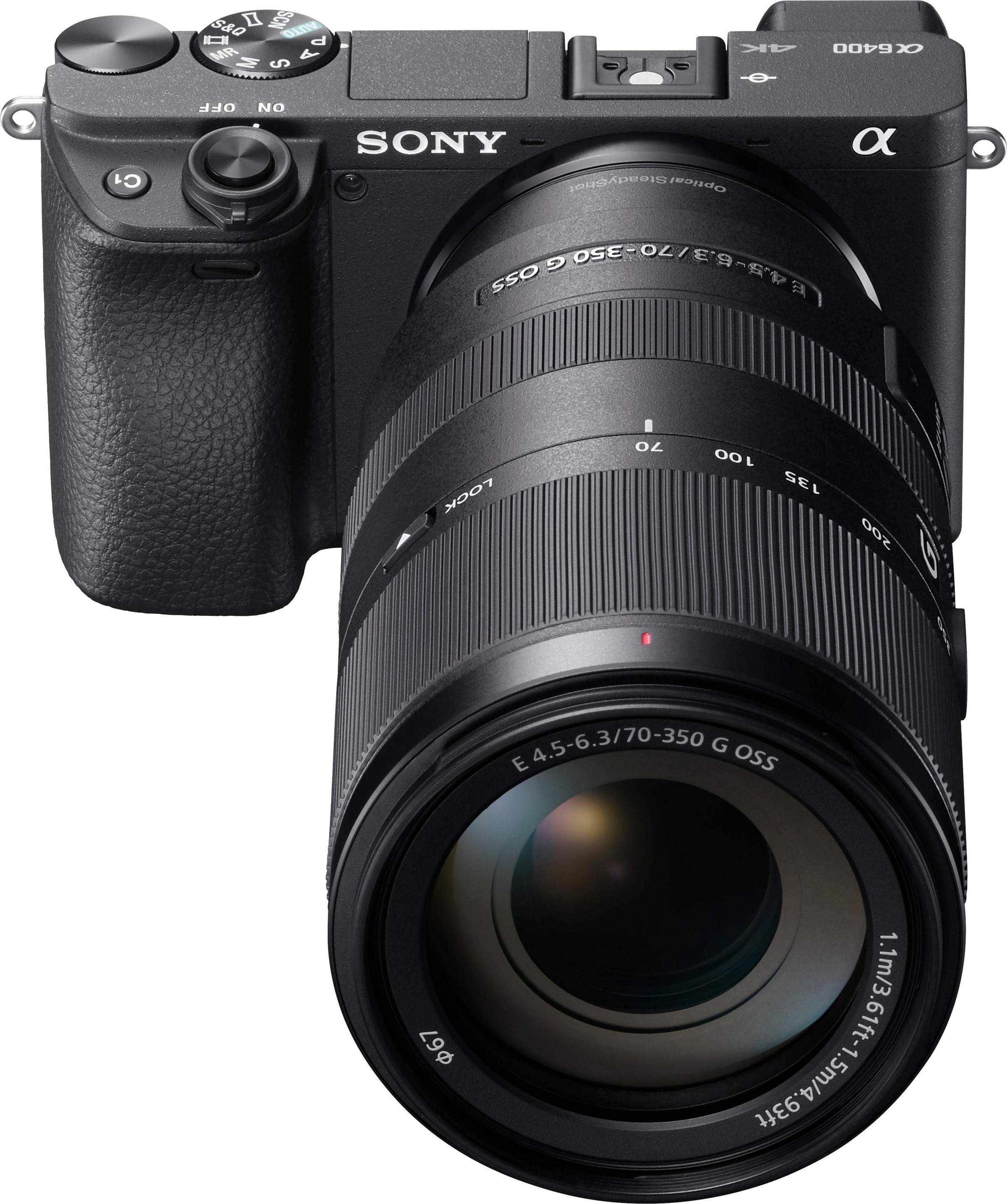 Sony Objektiv »SEL-70350G E-Mount Super-Telezoom«, E 70-350mm F4.5-6.3 G, OSS, APS-C