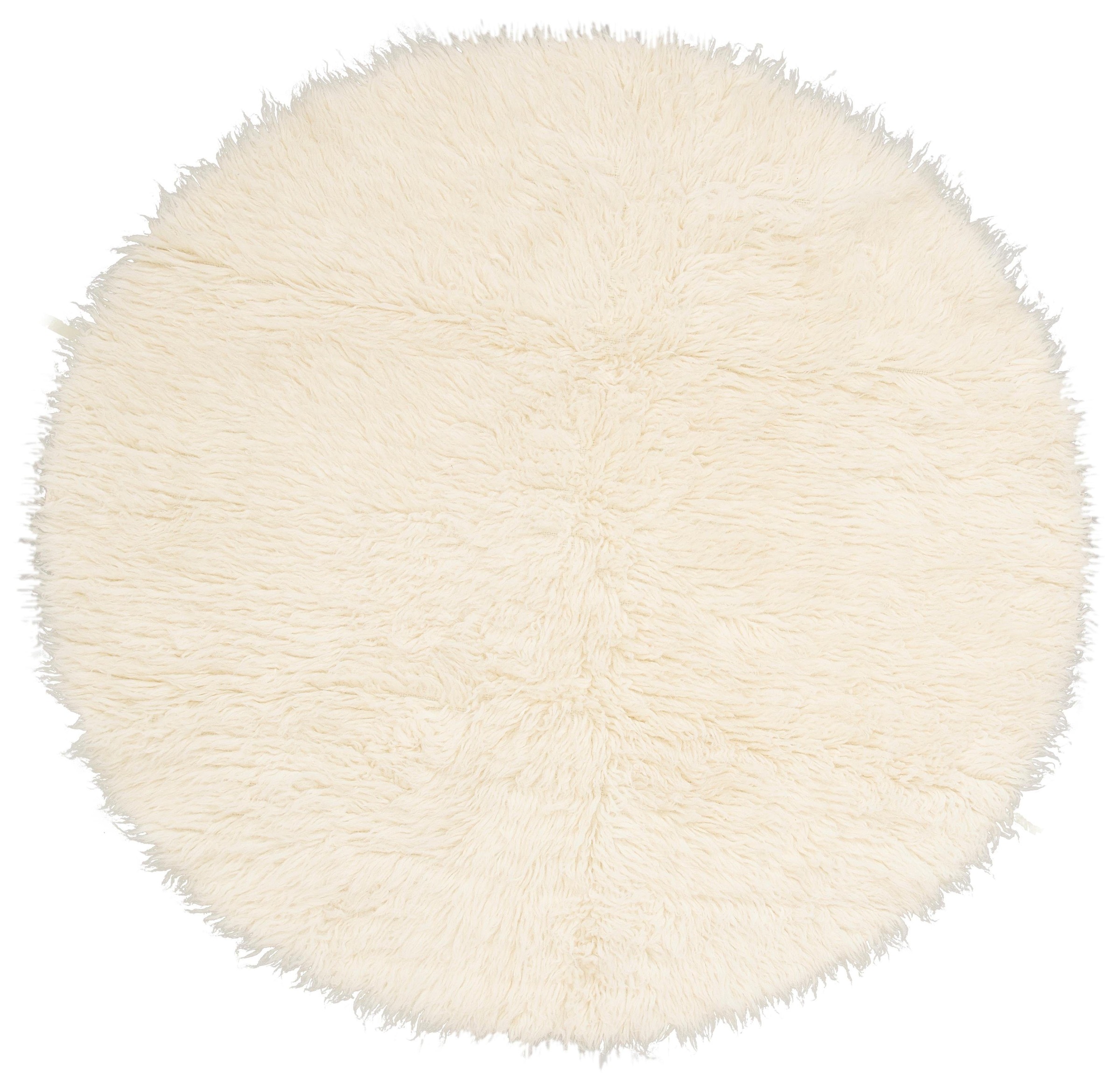 OTTO home Wollteppich »Kjara« rund 40 mm Höhe reine Wolle, Flokati Stil, ha günstig online kaufen