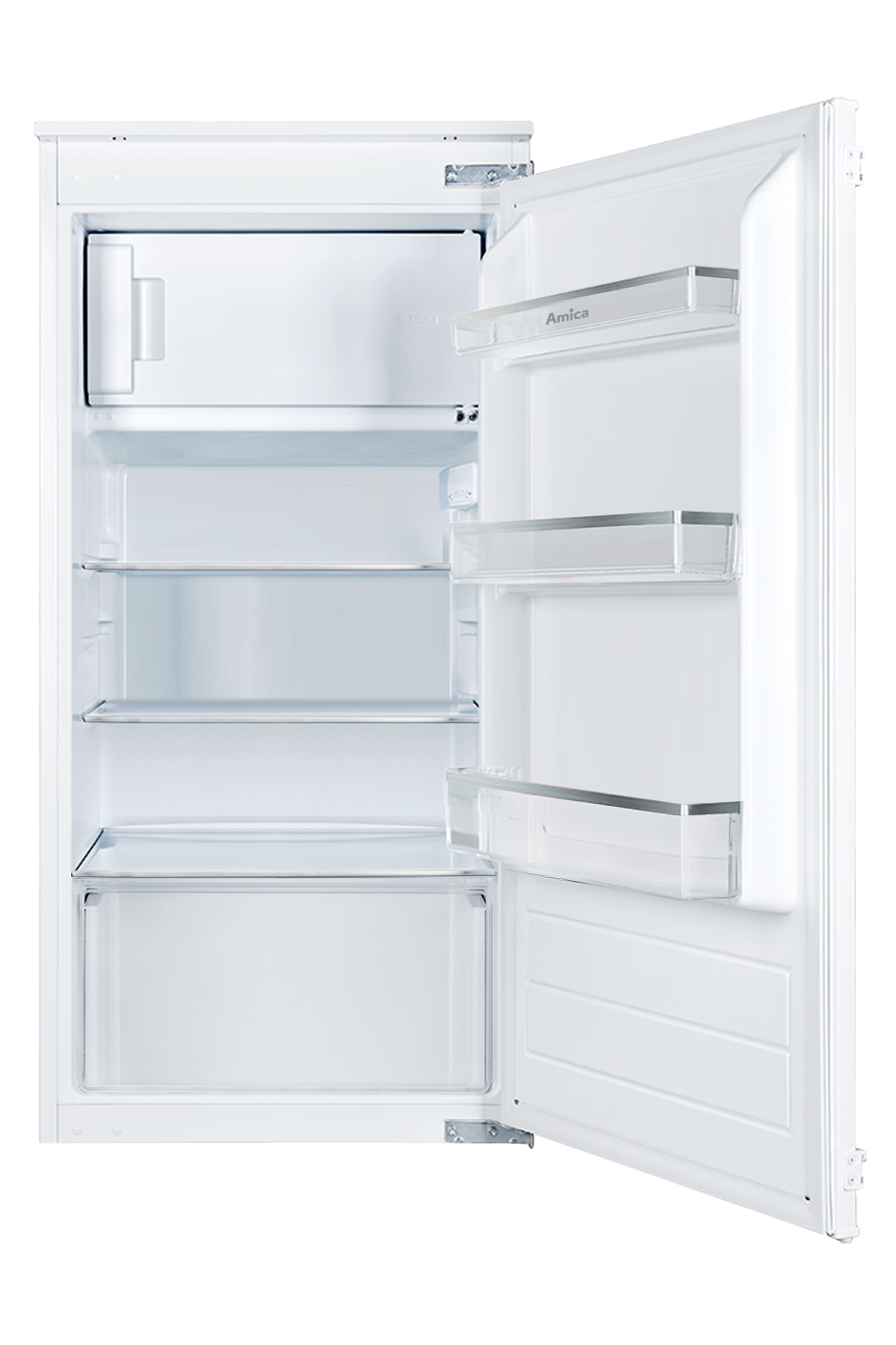 Amica Einbaukühlschrank »EKSS 361 216«, Schlepptür-Technik