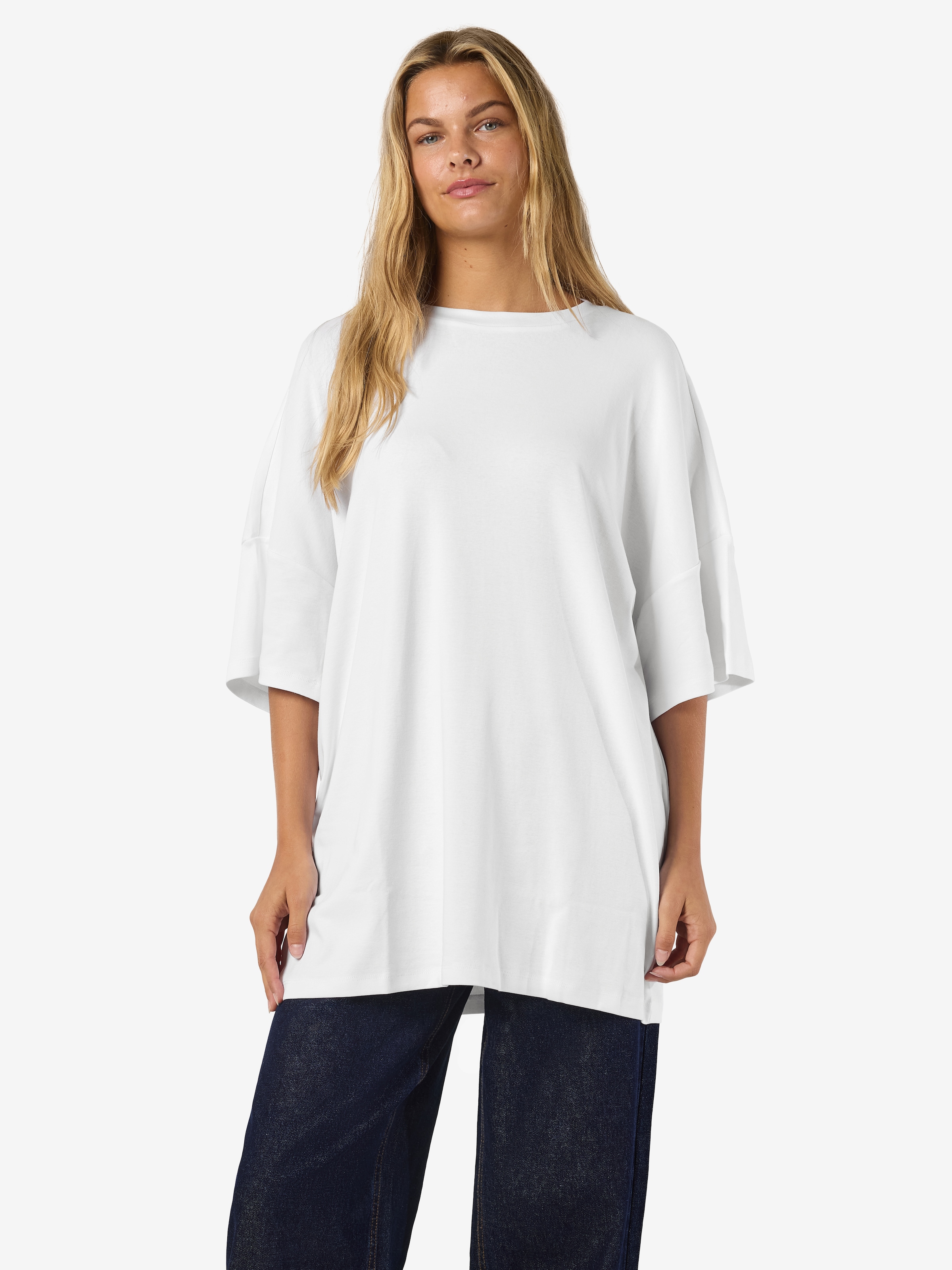 Noisy may Oversize-Shirt »NMMOCCA 2/4 BOXY TEE DRESS JRS FWD NOOS«