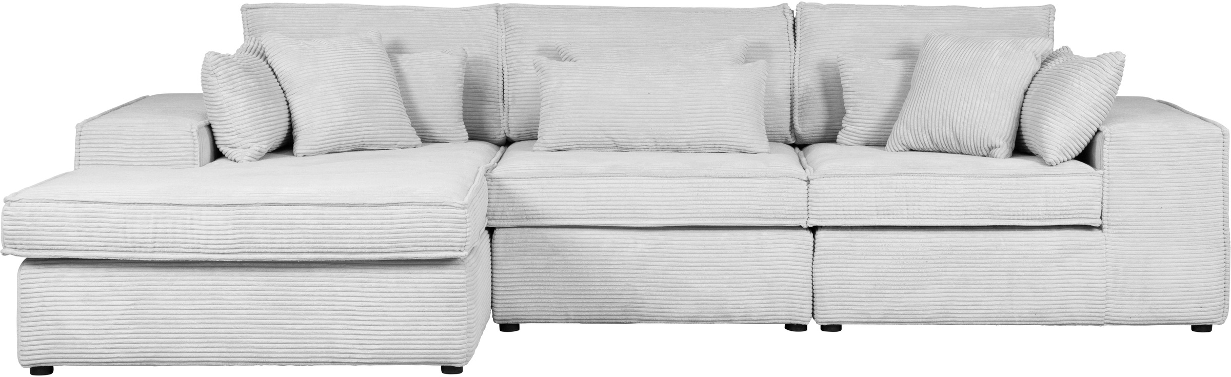 OTTO home Ecksofa »Florid L-Form« 3 Teile, bestehend aus Modulen, viele Bez günstig online kaufen