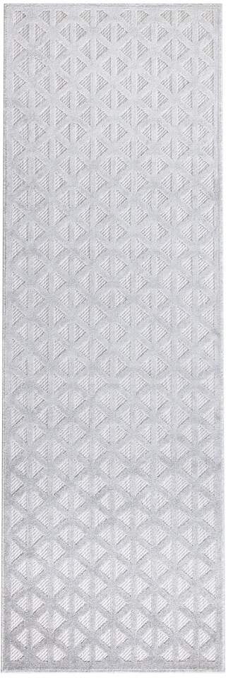 Carpet City Teppich »In-& Outdoorteppich Santorini 446, 3D-Effekt, Geo-Muster«, rechteckig, 5 mm Höhe, Wetterfest & UV-beständig für Terrasse, Balkon, Küche, Flur
