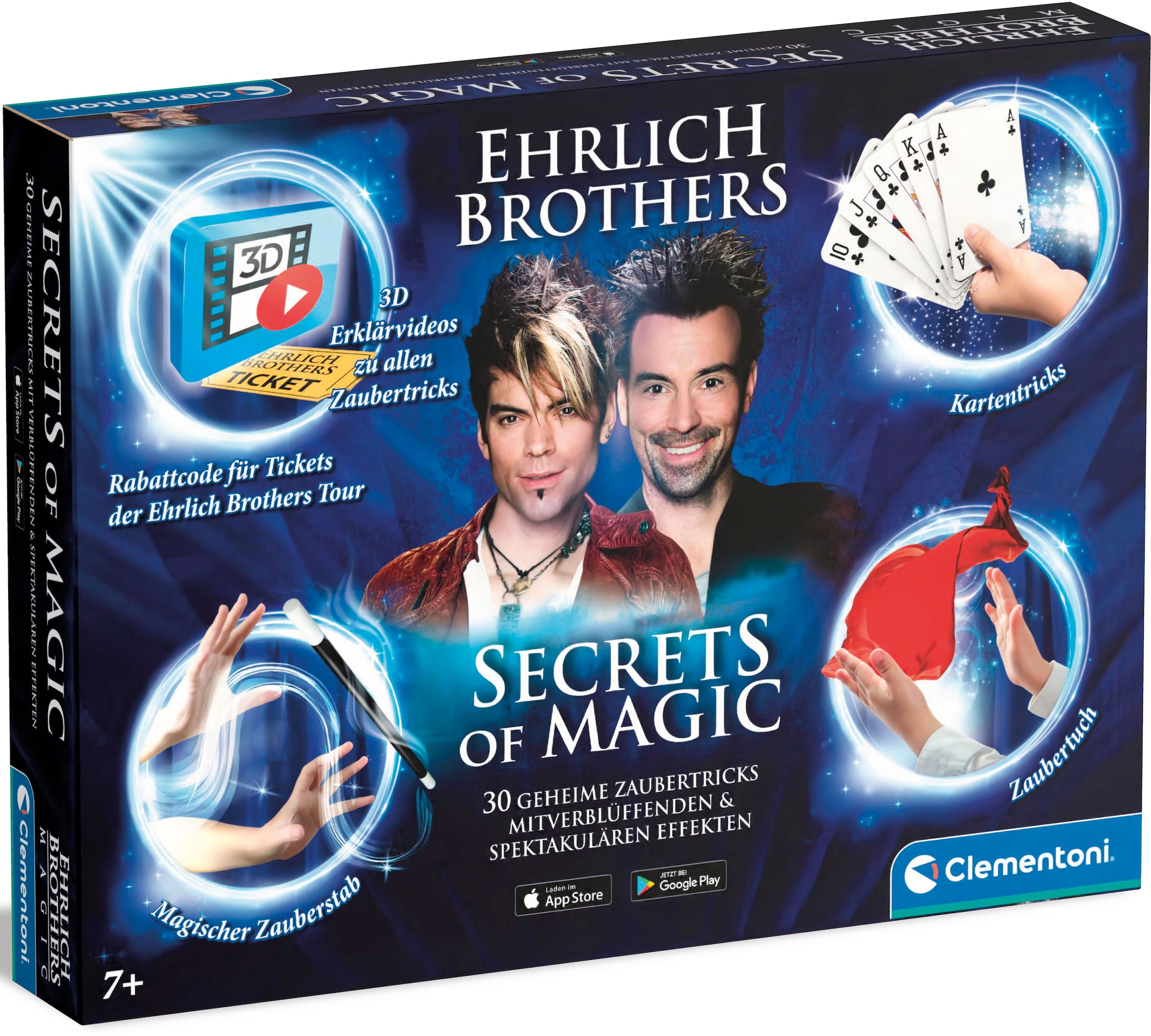 Clementoni® Zauberkasten »Ehrlich Brothers, Secrets of Magic«, Made in Europe