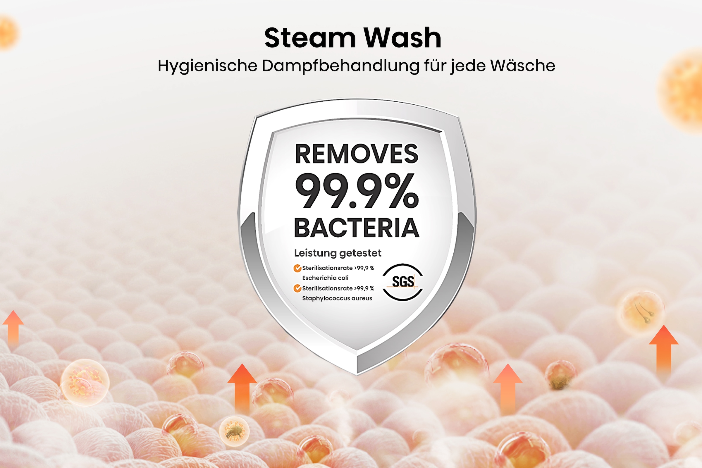 Hisense Waschtrockner »WD5S1045BW«, 10,5kg/ 6kg