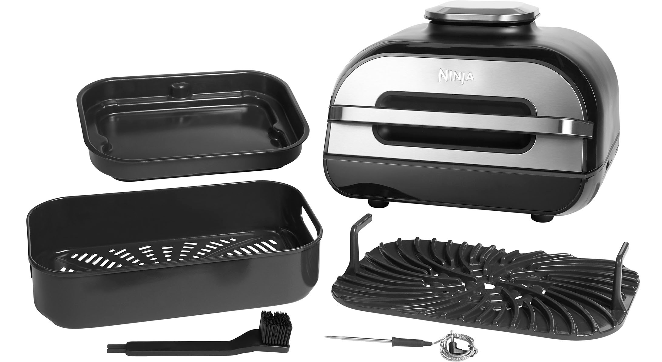 NINJA Heißluftfritteuse »und Grill Foodi MAX AG551EU«, 2460 W, 3,8 L Volume günstig online kaufen