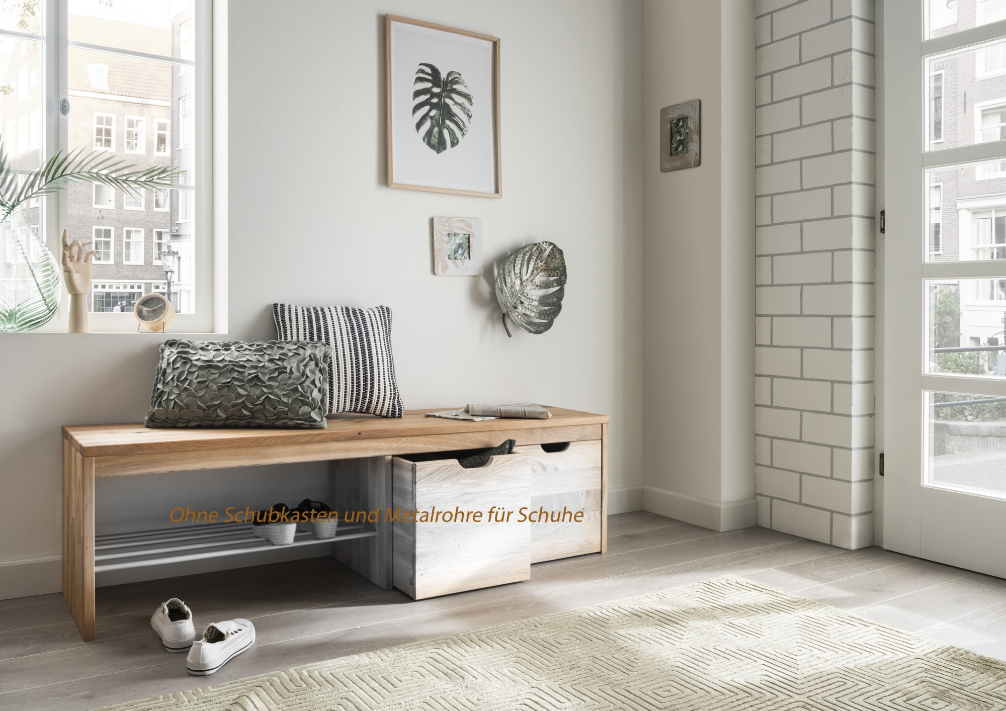 Home affaire Bank »Dura«, (1 St.), Für die geschmackvolle Optik sorgt das FSC®-zertifizierte Massivholz