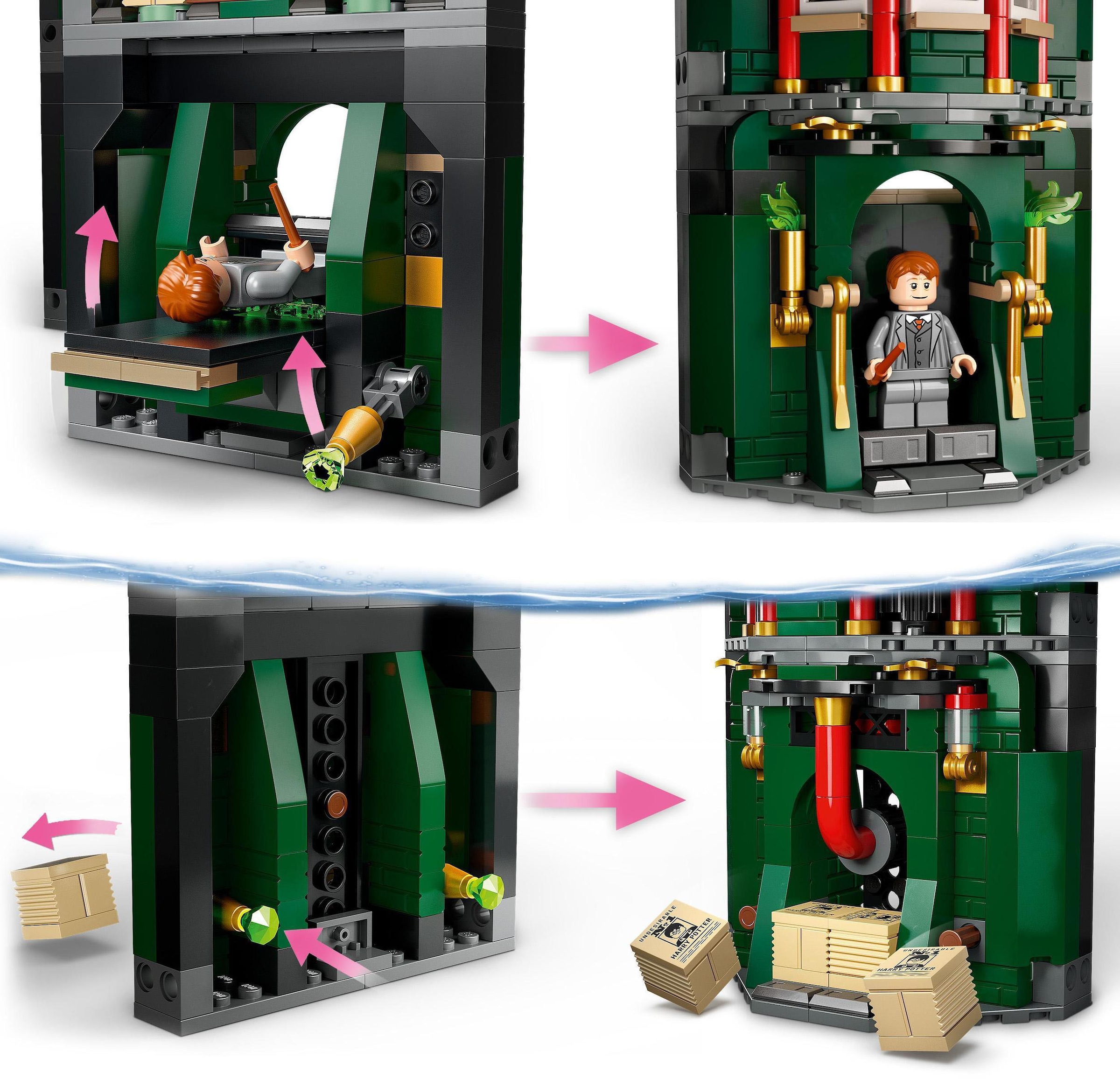 LEGO® Konstruktionsspielsteine »Zaubereiministerium (76403), LEGO® Harry Potter™«, (990 St.), Made in Europe