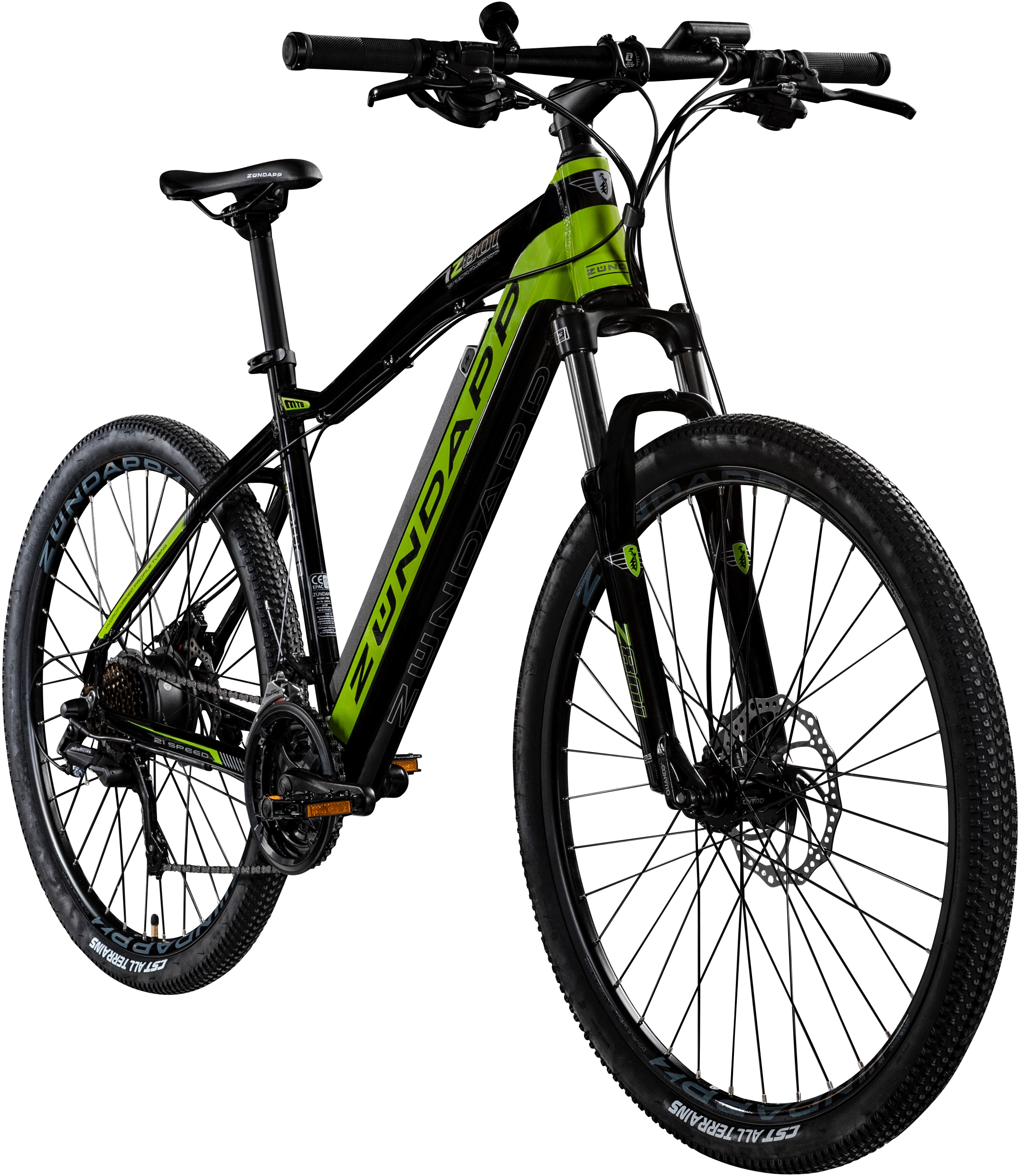 Zündapp E-Bike »Z801«, 21 Gang, Shimano, Tourney RD-TY300, Heckmotor 250 W  im Online-Shop bestellen