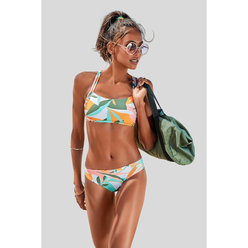 Sunseeker Bustier-Bikini, mit besonderem Rücken