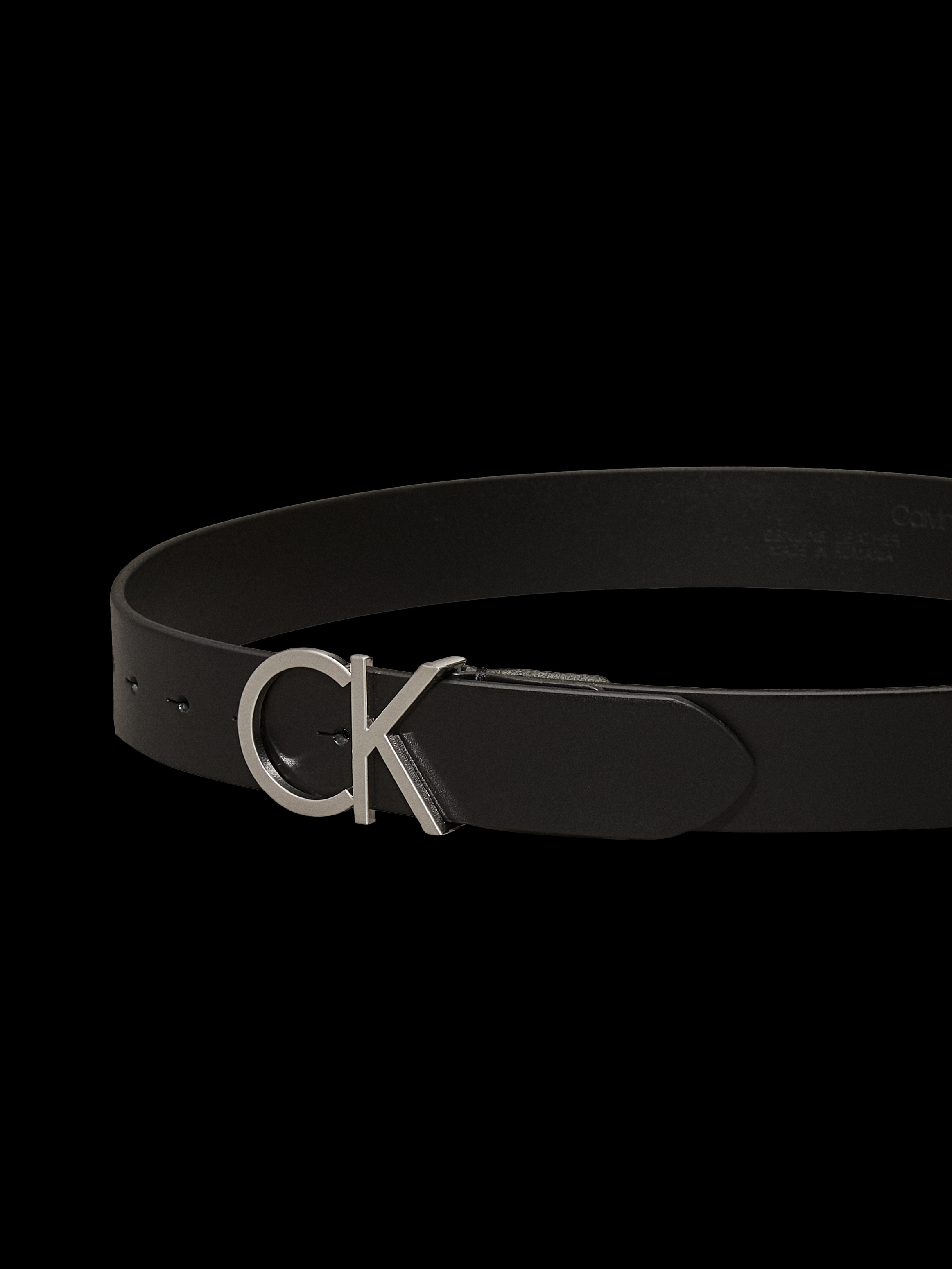 Calvin Klein Ledergürtel »CK ADJ.LOGO BELT 3.5CM«
