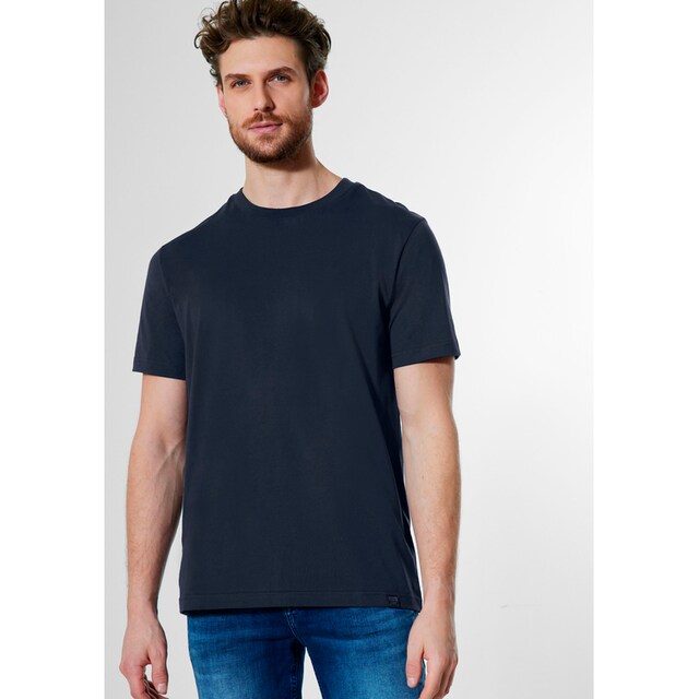 STREET ONE MEN T-Shirt, im Basic Style online kaufen