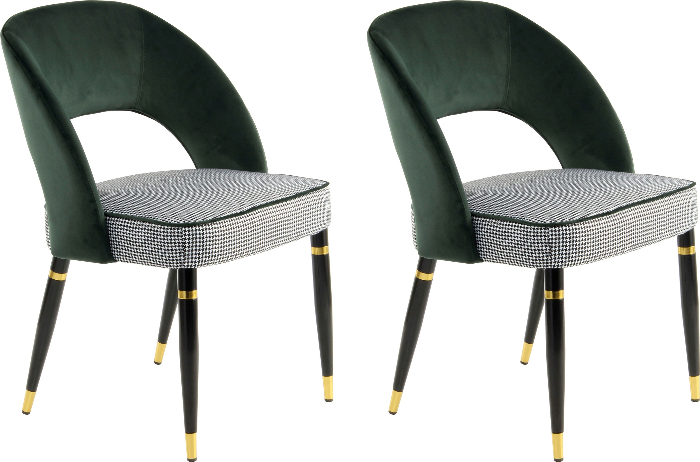 Kayoom Polsterstuhl »Stuhl Courtney 525 2er-Set, 2er-Set Stühle, komfortabl günstig online kaufen