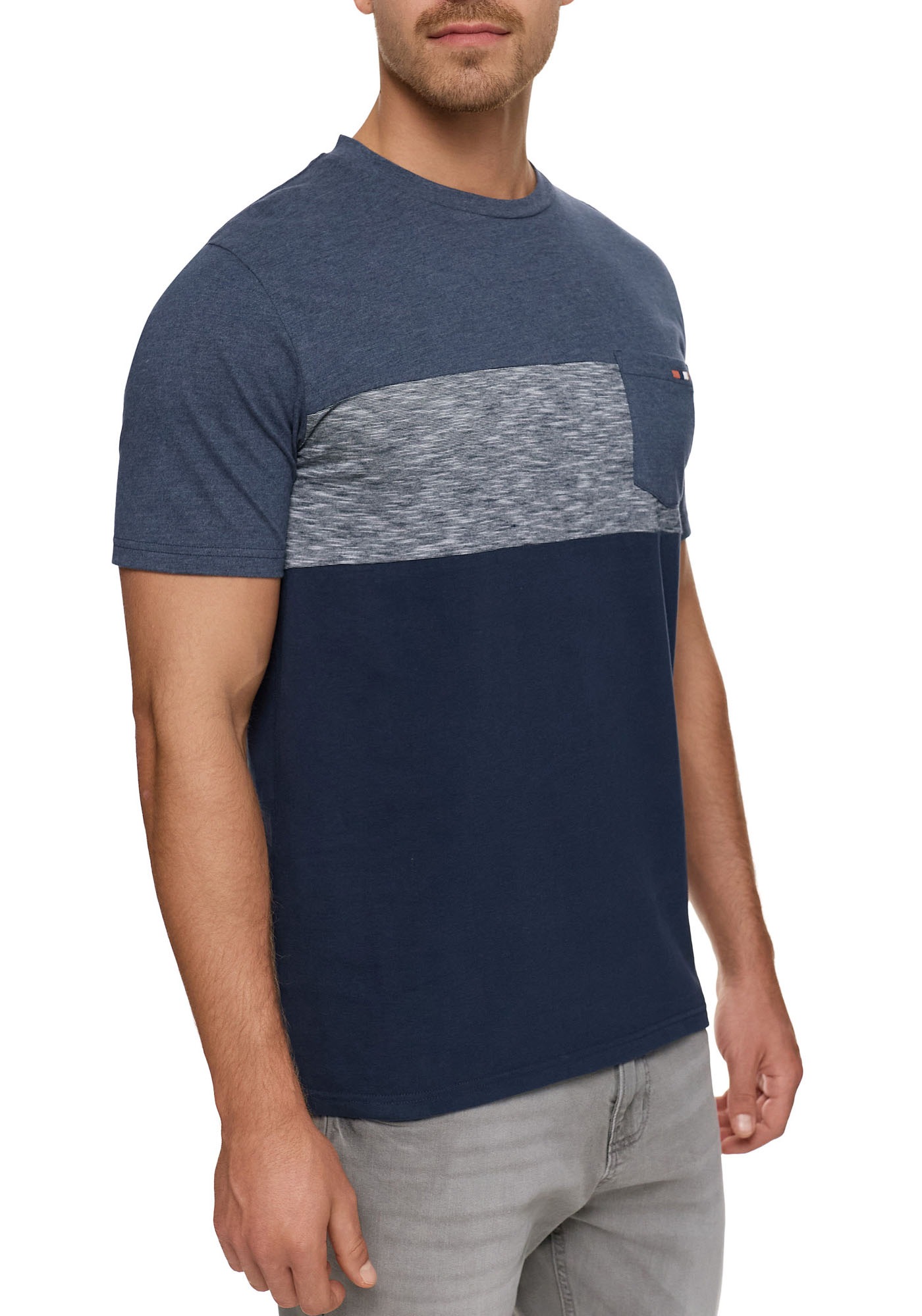 Indicode Rundhalsshirt »INConsin«