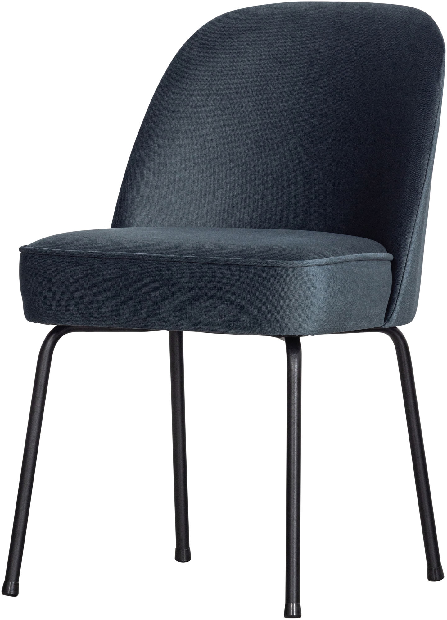 WOOOD Esszimmerstuhl »Stockholm« (Set) 2 Stk. Samt Polsterstuhl, 4-Fuß-Meta günstig online kaufen