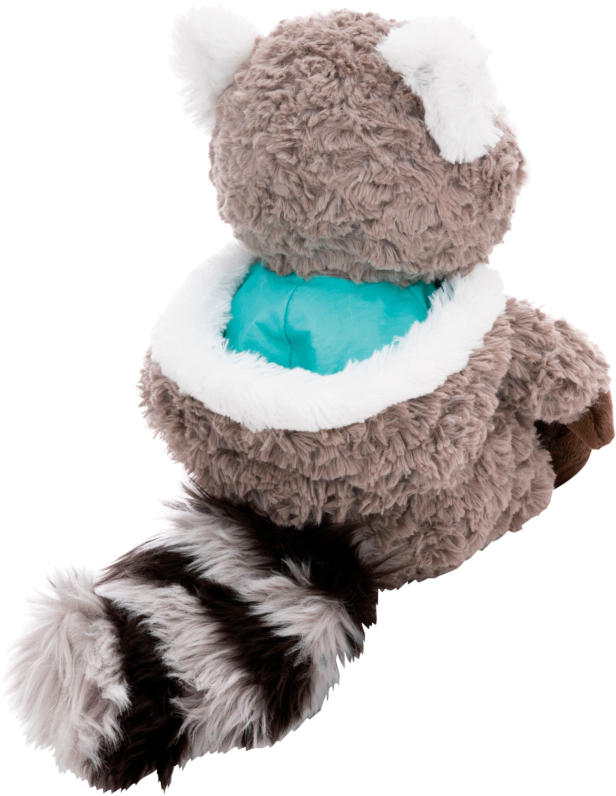 Nici Kuscheltier »Winter, Waschbär Lenno, 25 cm«, schlenkernd, mit Kapuze