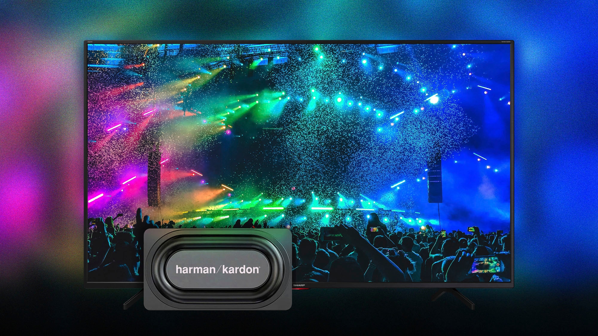 Sharp LED-Fernseher »4T-C43FK_«, 4K Ultra HD, Smart-TV