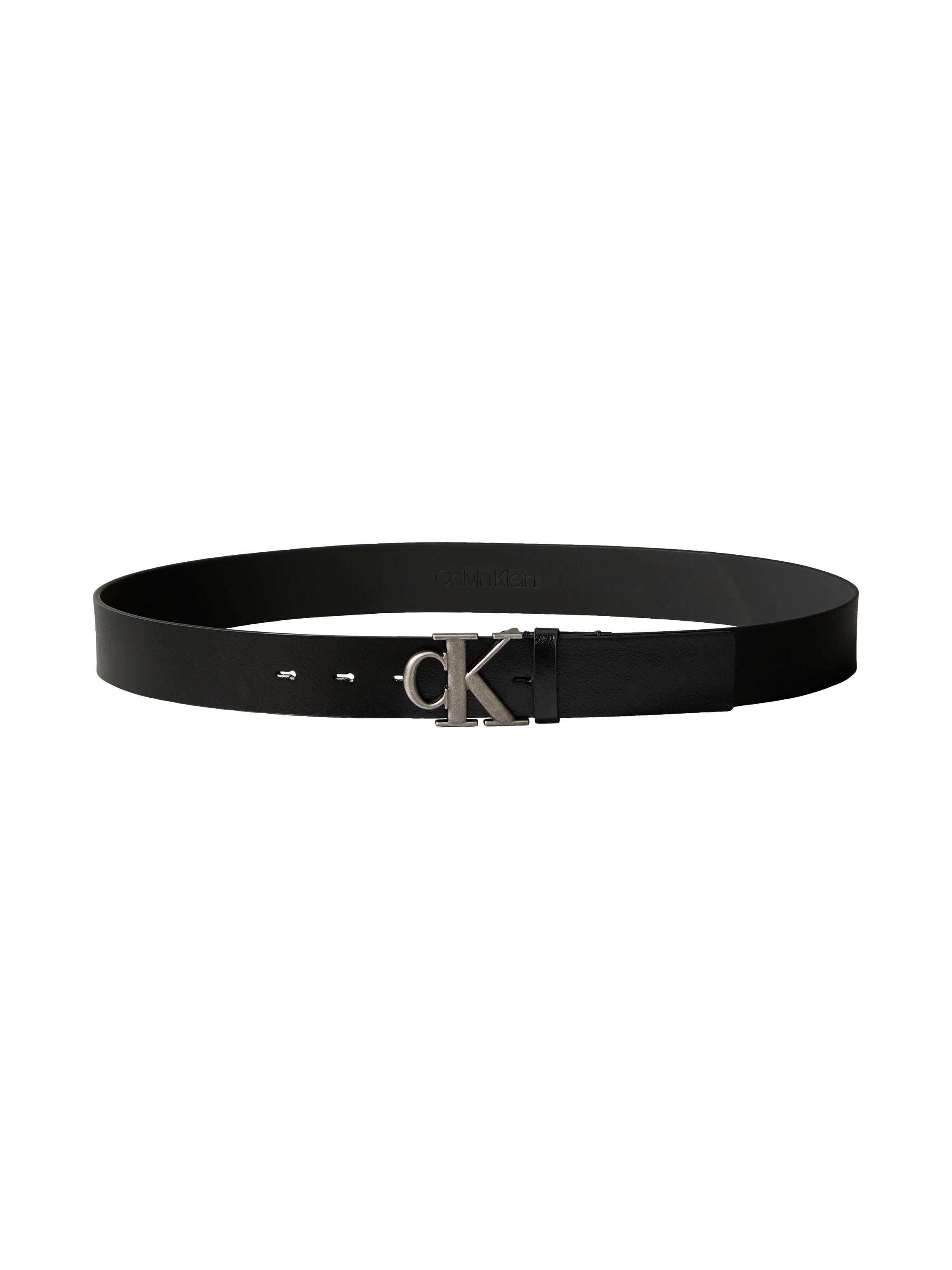 Calvin Klein Ledergürtel »MONOGRAM BUCKLE 35MM« Größenverstellbar