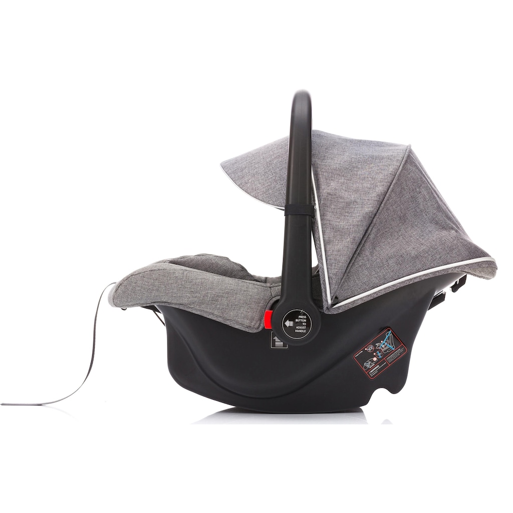 Fillikid Kombi-Kinderwagen »Panther, hellgrau«, 22 kg