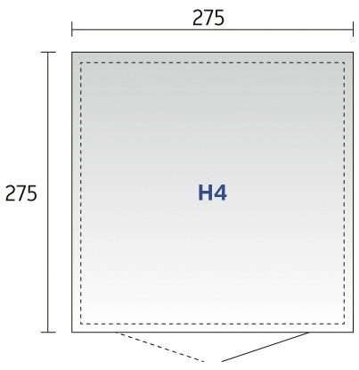 Biohort Gerätehaus »Highline H4«, versch. Farben